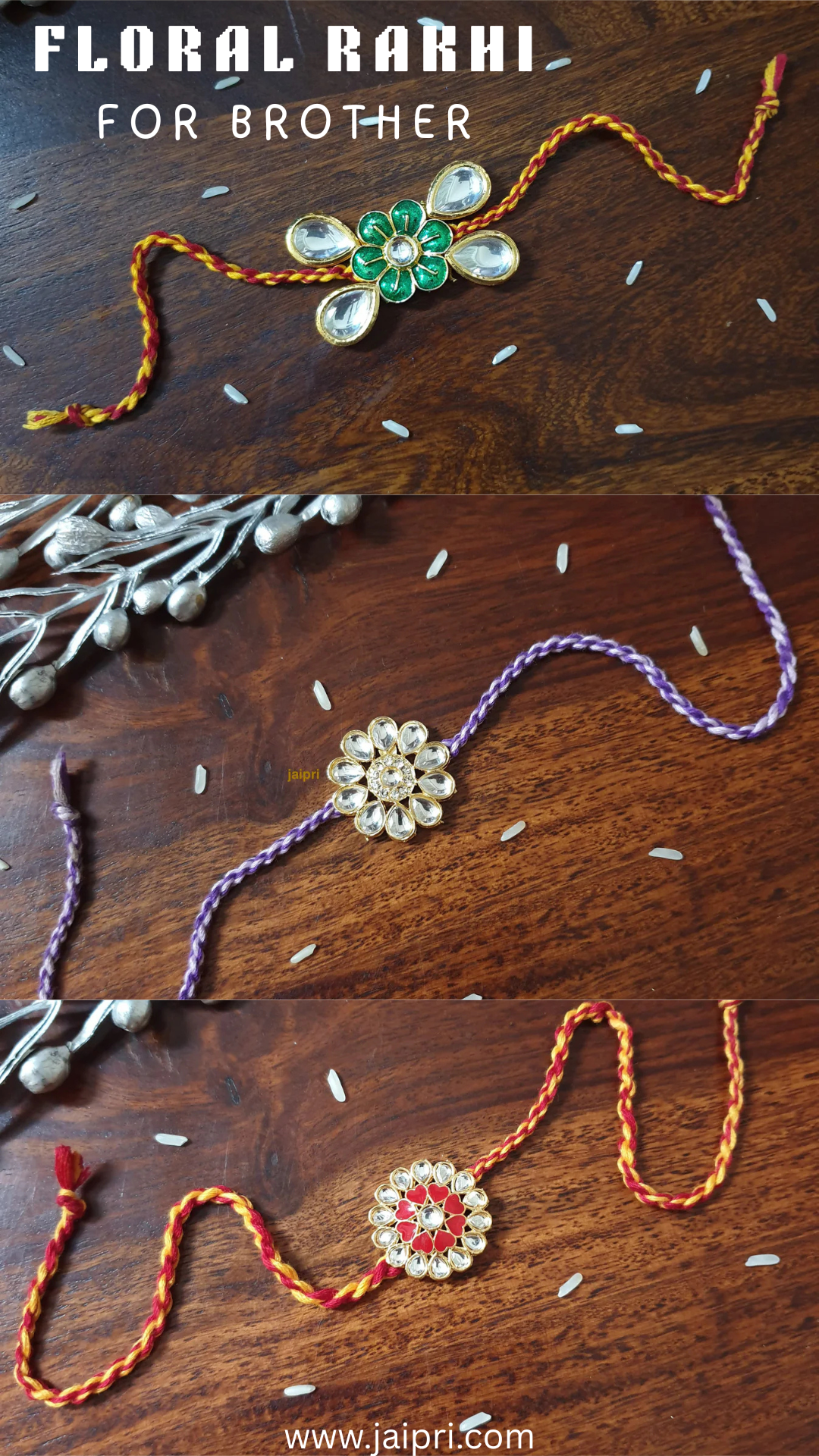 Exploring the Beauty of Floral Rakhi for Brother