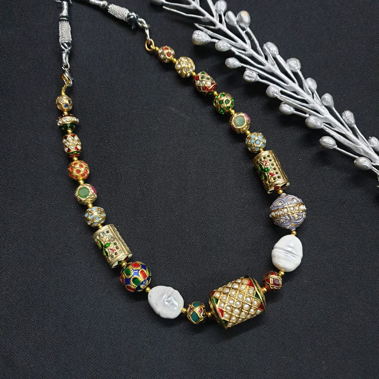 Jadau Beads Necklace