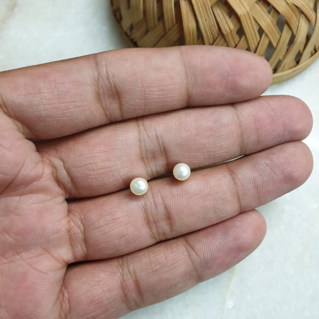 Freshwater Pearl Stud Earrings