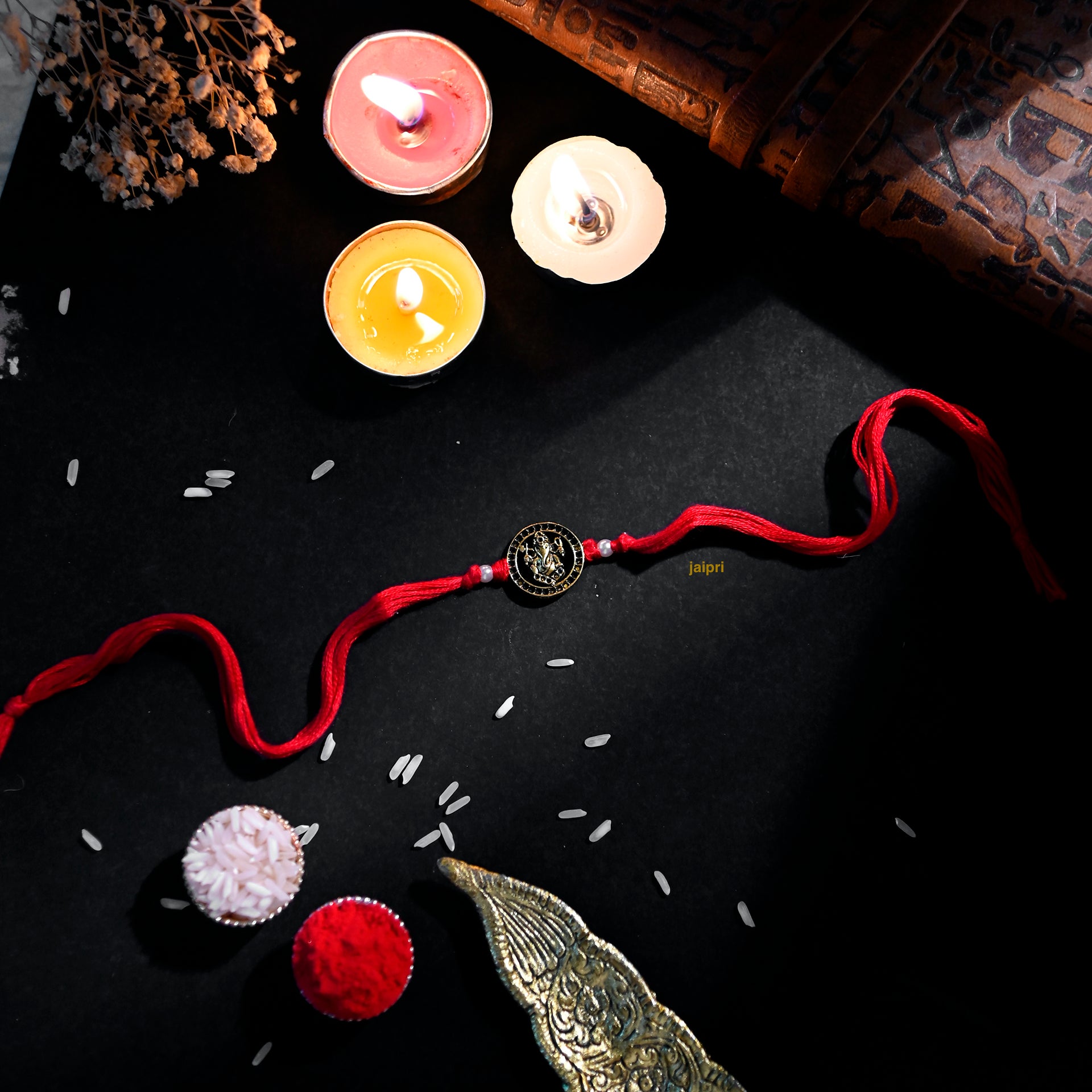 Ganesha Rakhi For Rakshabandhan (Pack of One)
