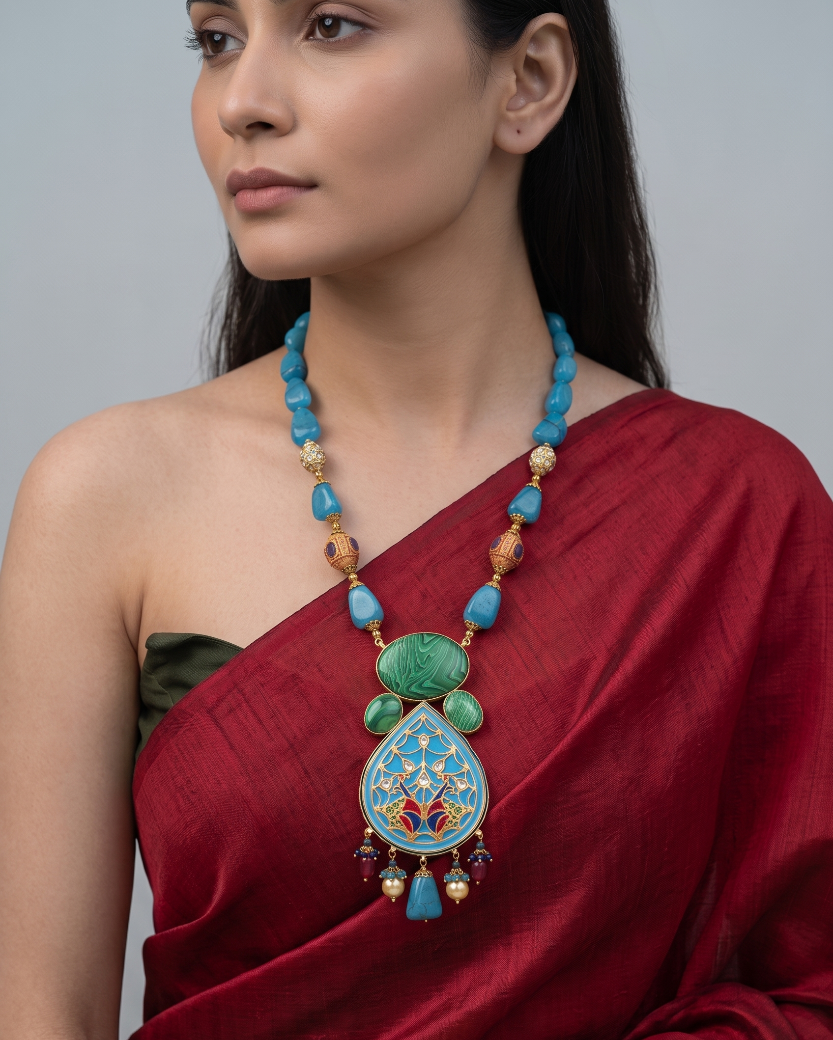 Karim Fusion Pendant Necklace