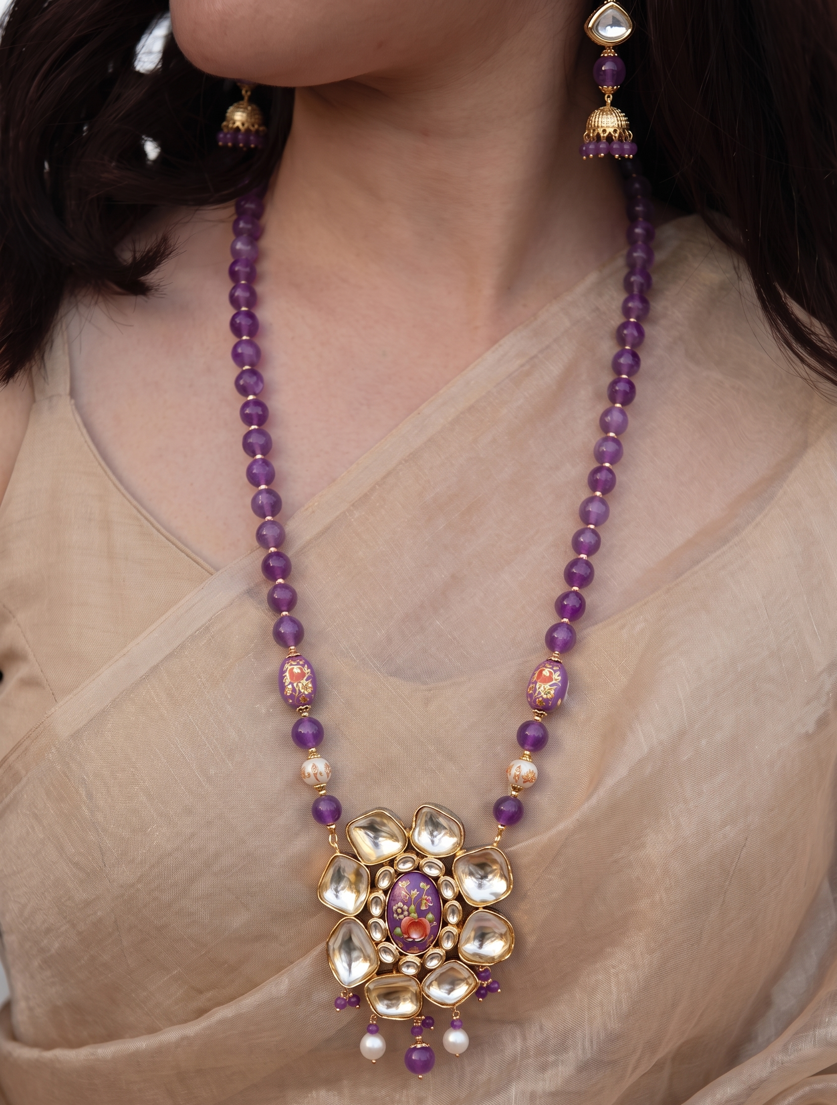 Namita MOP Pendant Necklace