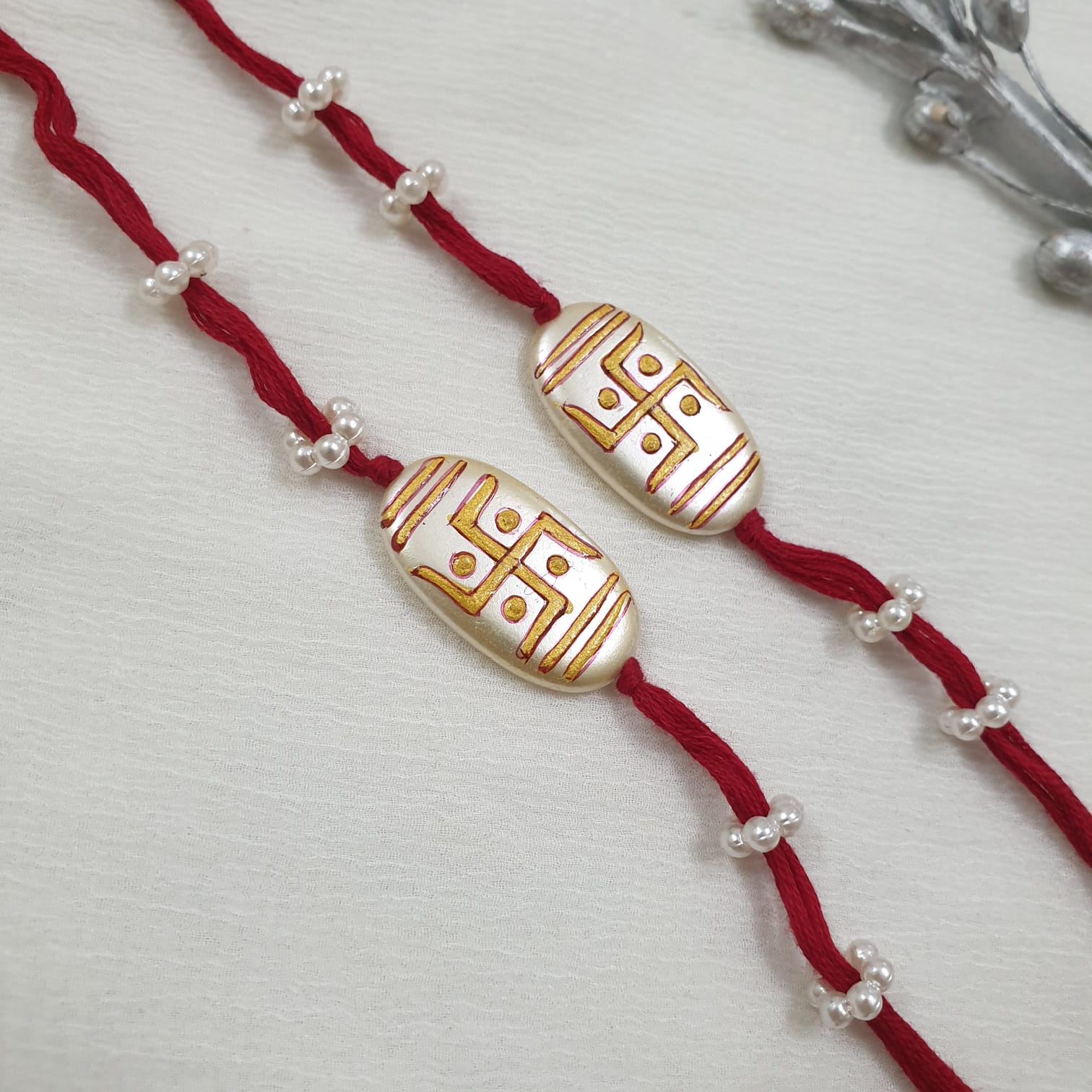 Swastik Rakhi For Rakshabandhan (Pack Of Two)