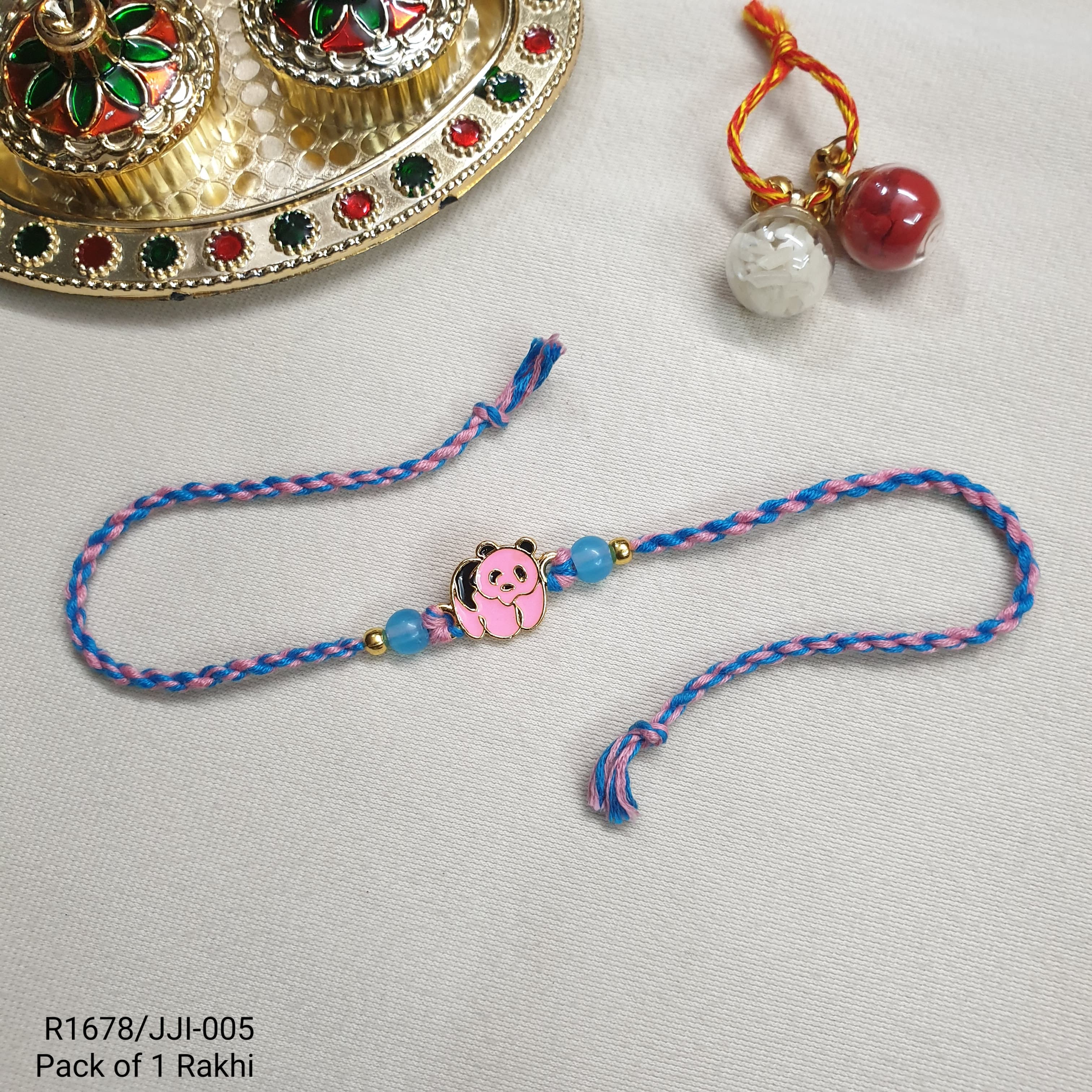 Pink Panda Kids Rakhi