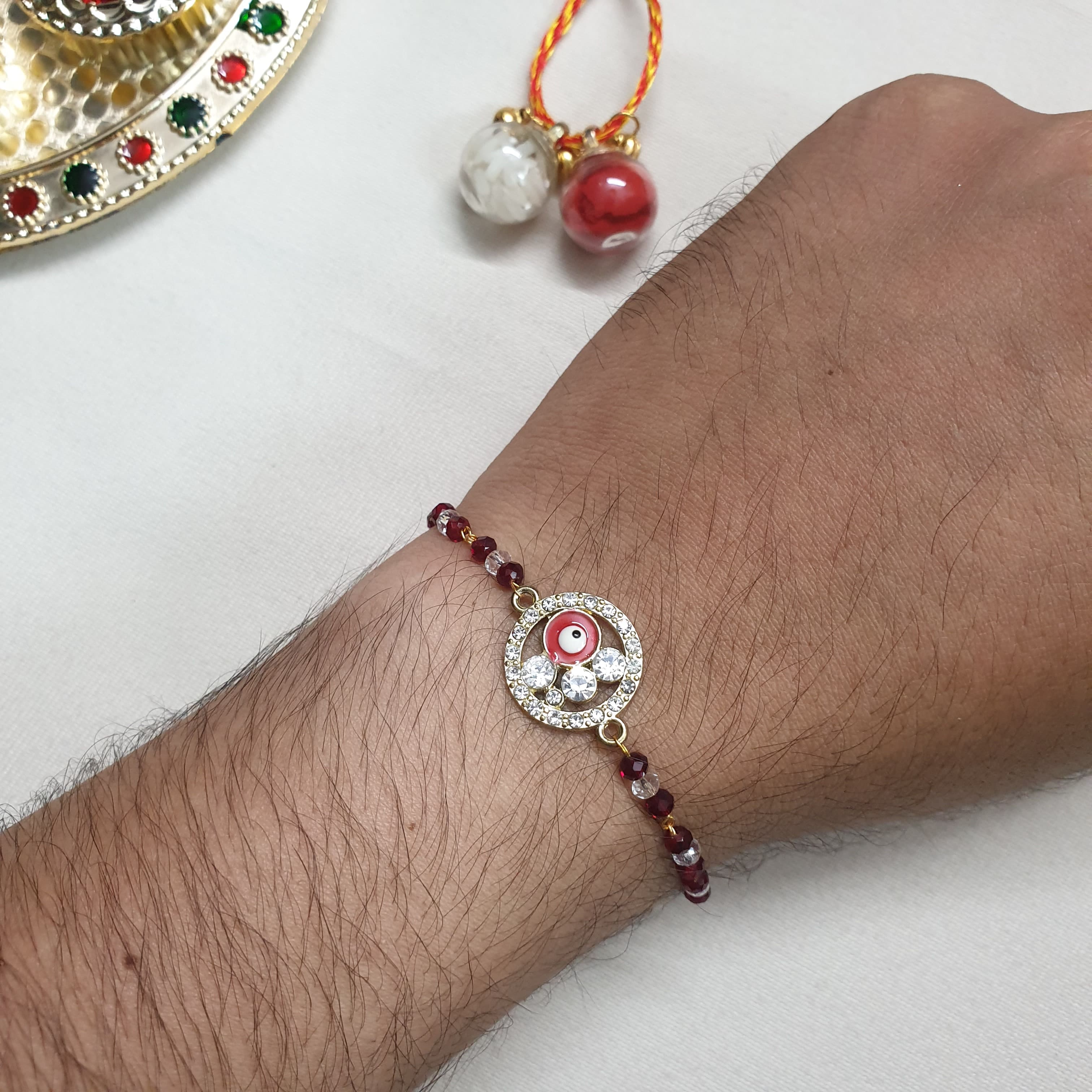 Red Evil Eye Bracelet