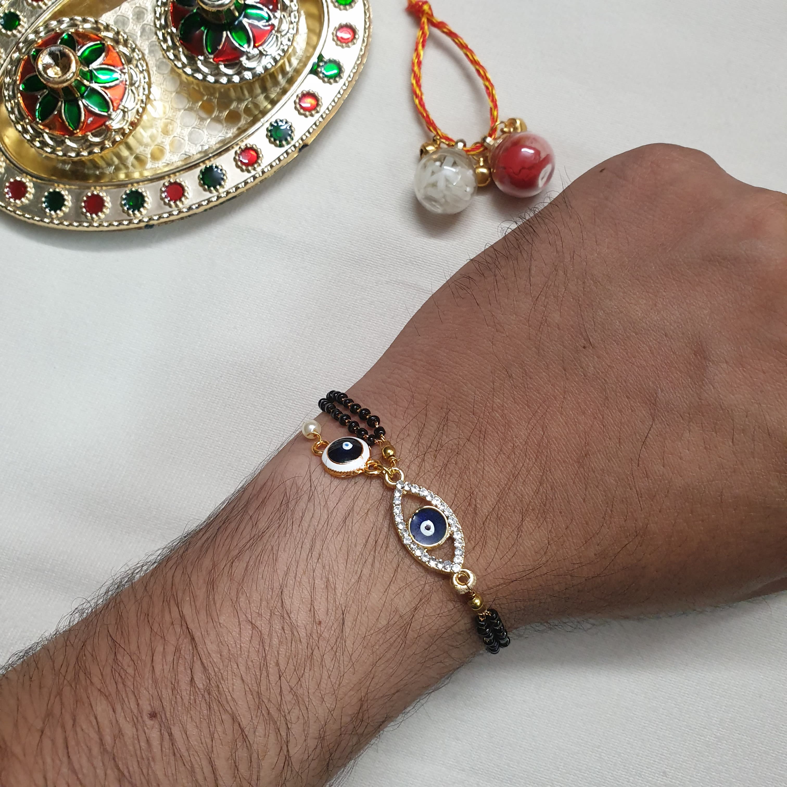 Nazariya Adjustable Evil Eye Rakhi
