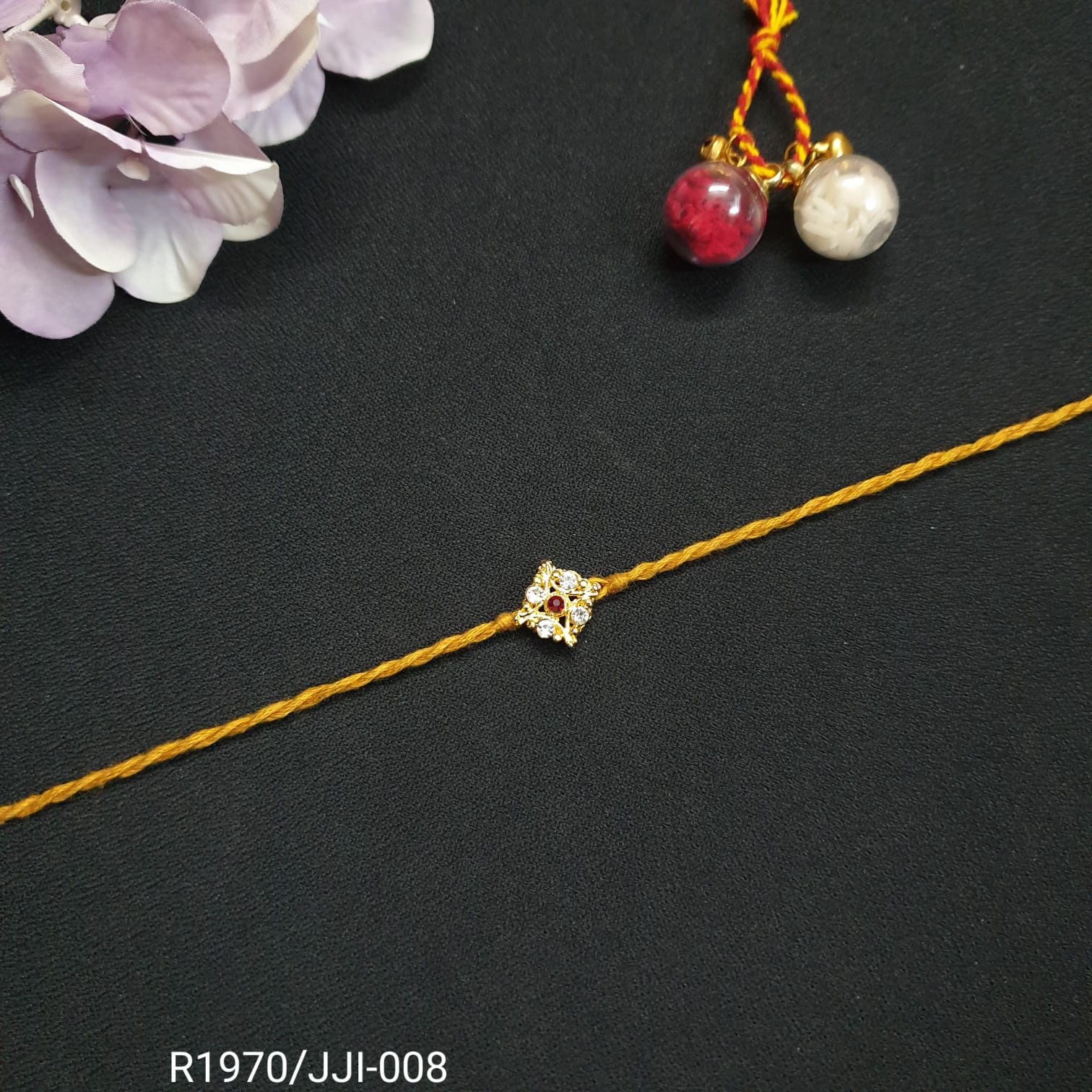 Ad Stone Minimal Rakhi (Pack of One)