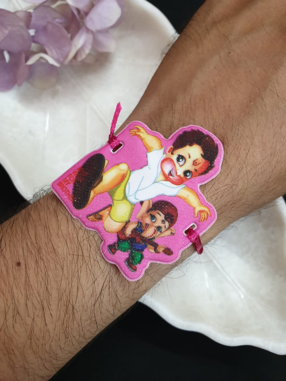 Hanuman-Ganesha Kids Rakhi