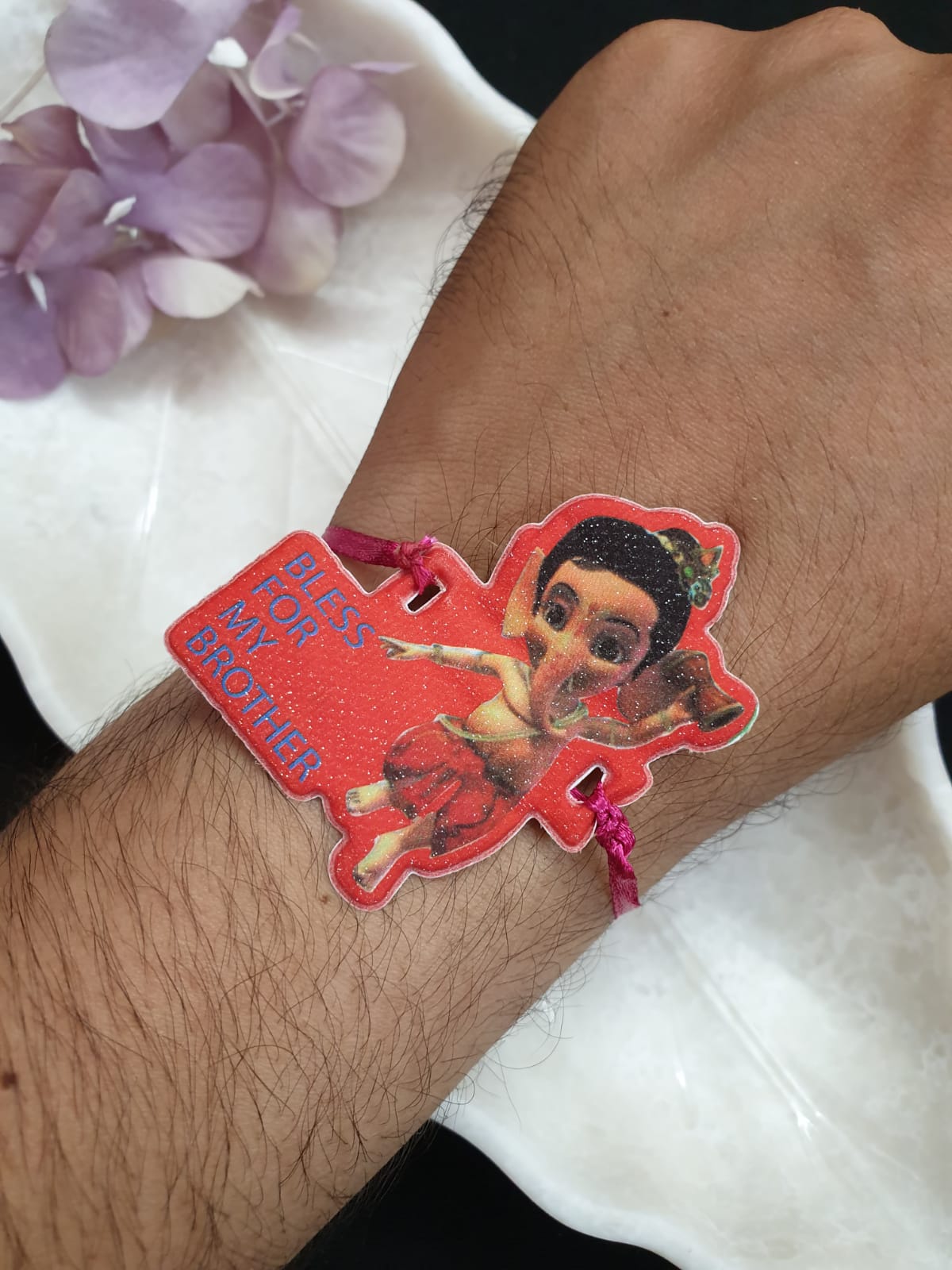 Dancing Ganesha Kids Rakhi