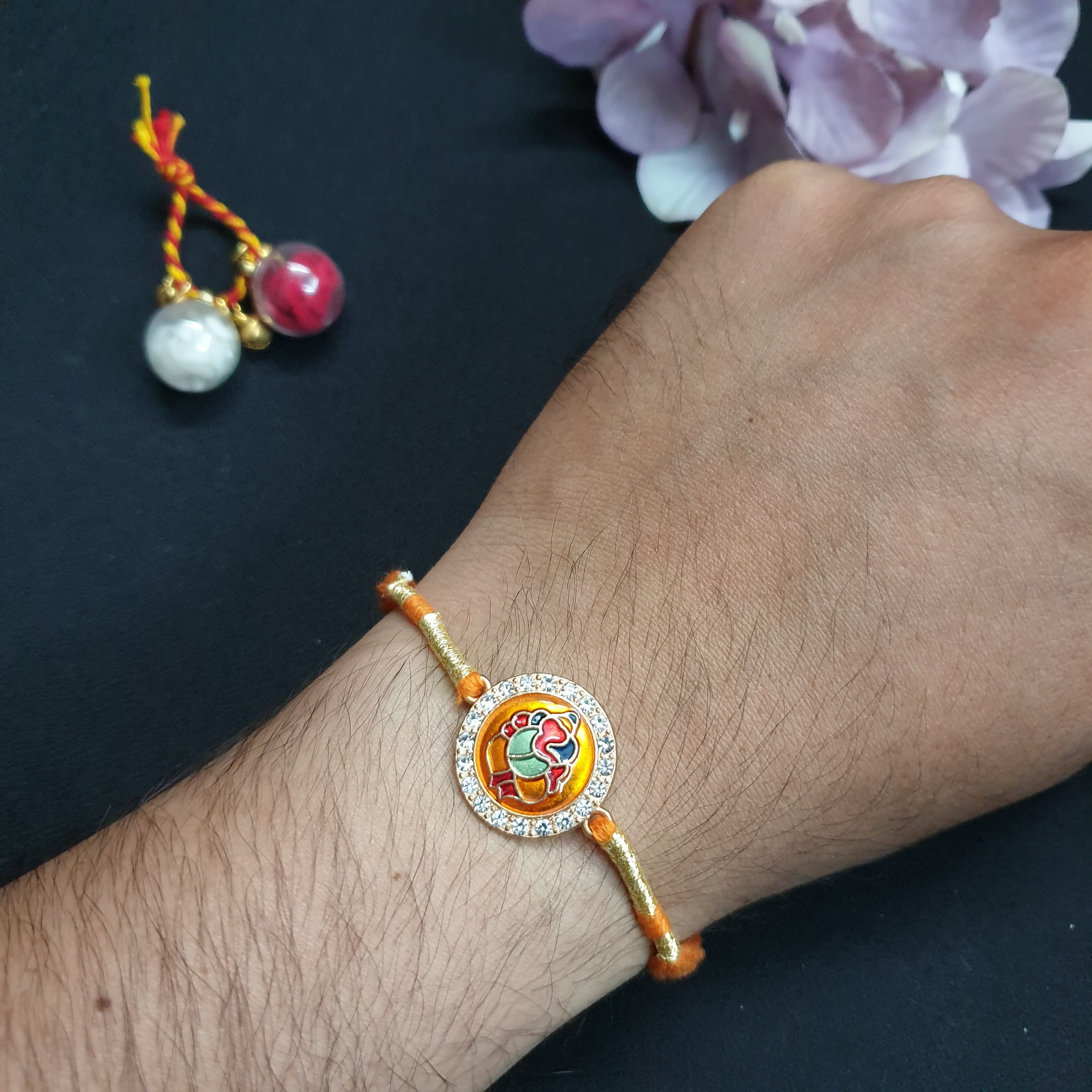 Designer Ganesha Rakhi For Rakshabandhan