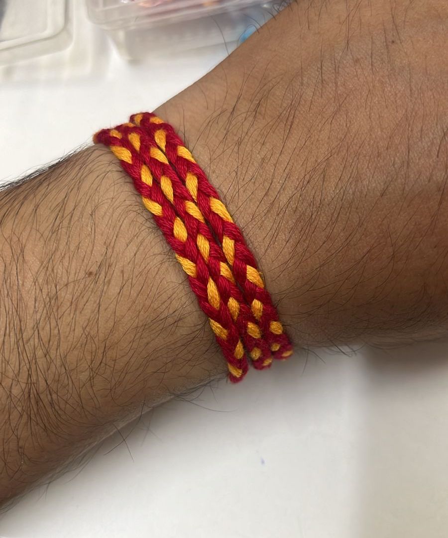 Multi Moli Braided Rakhi