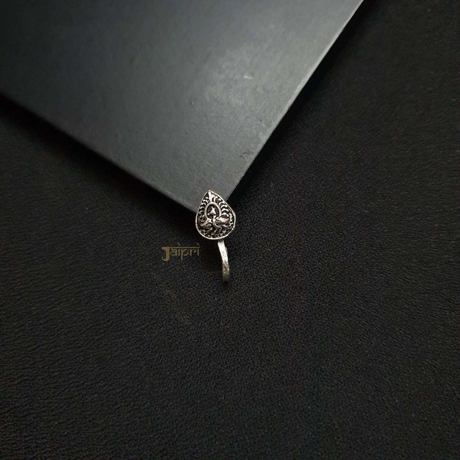 Tear-Drop Bird Design Clip On Nose Pin