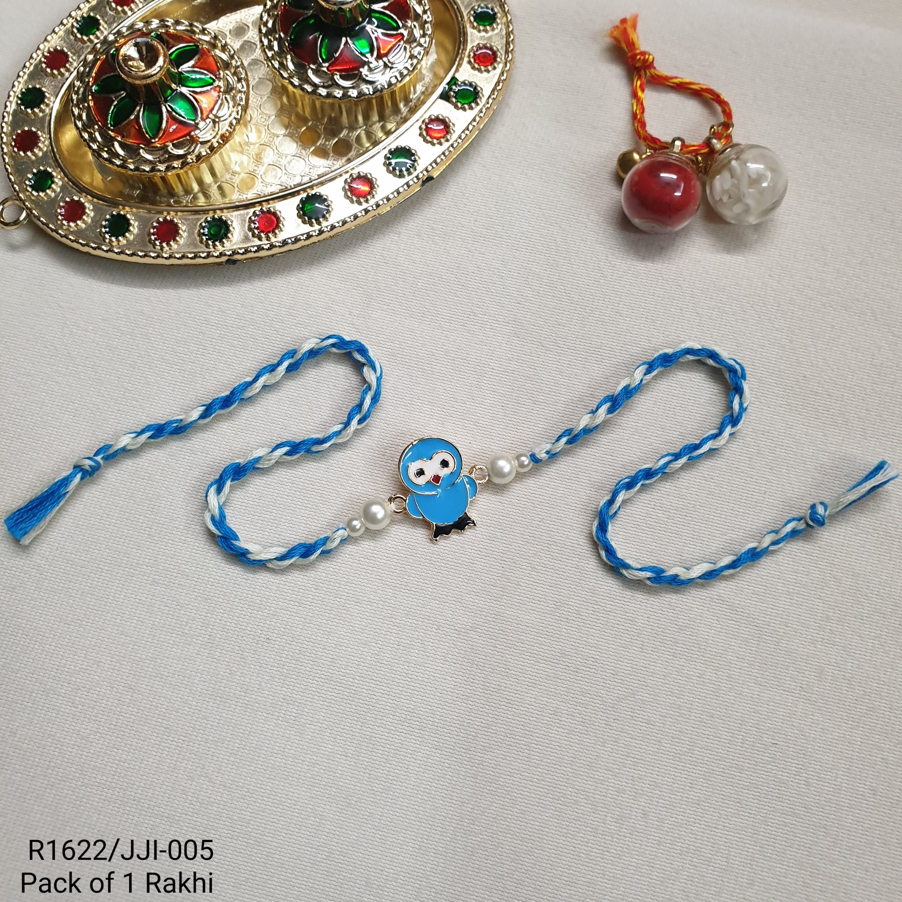 Blue Bird Rakhi For New Born Or Kids
