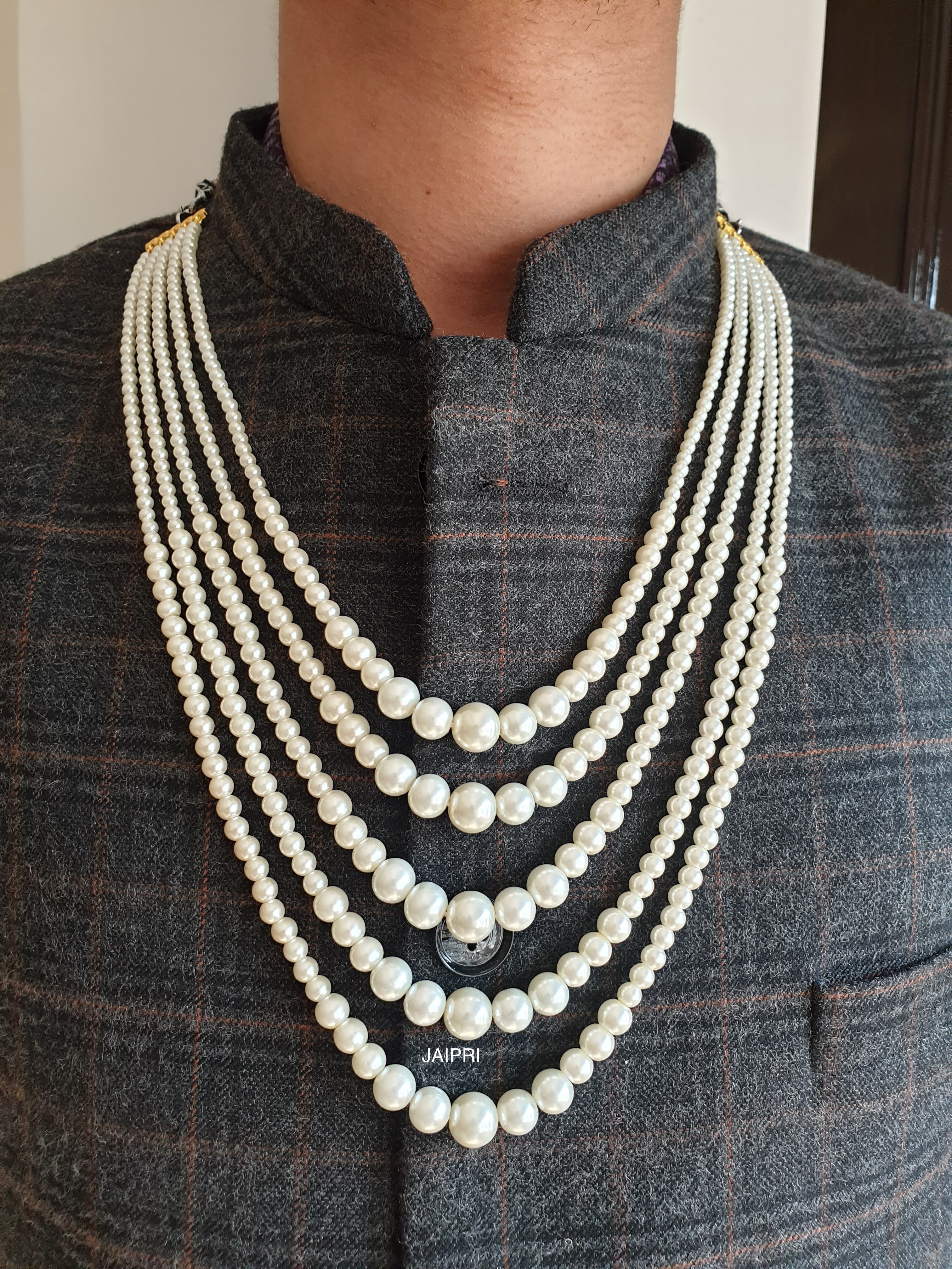 Pearl set on sale for groom