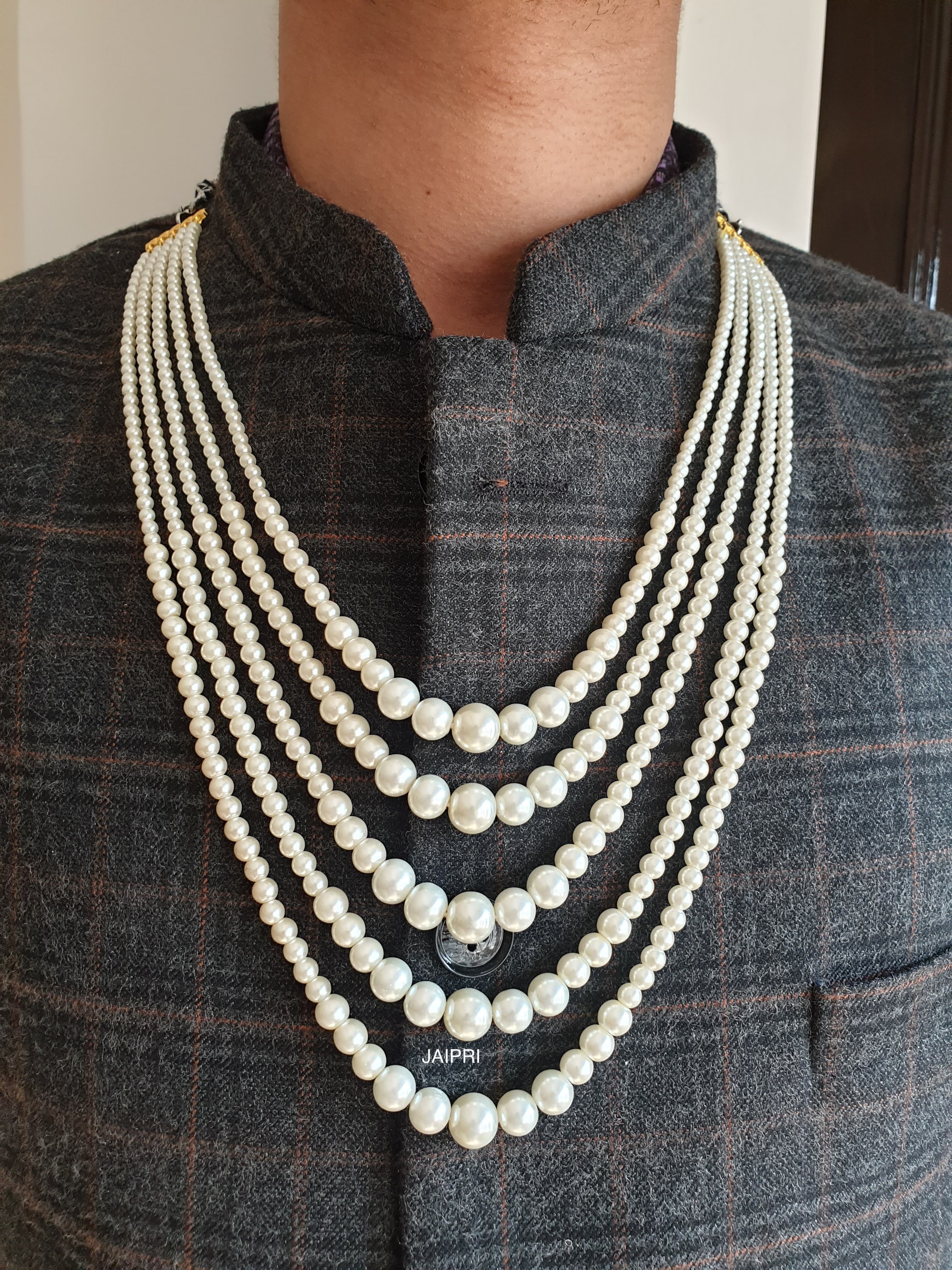 Pearl Groom Necklace Set