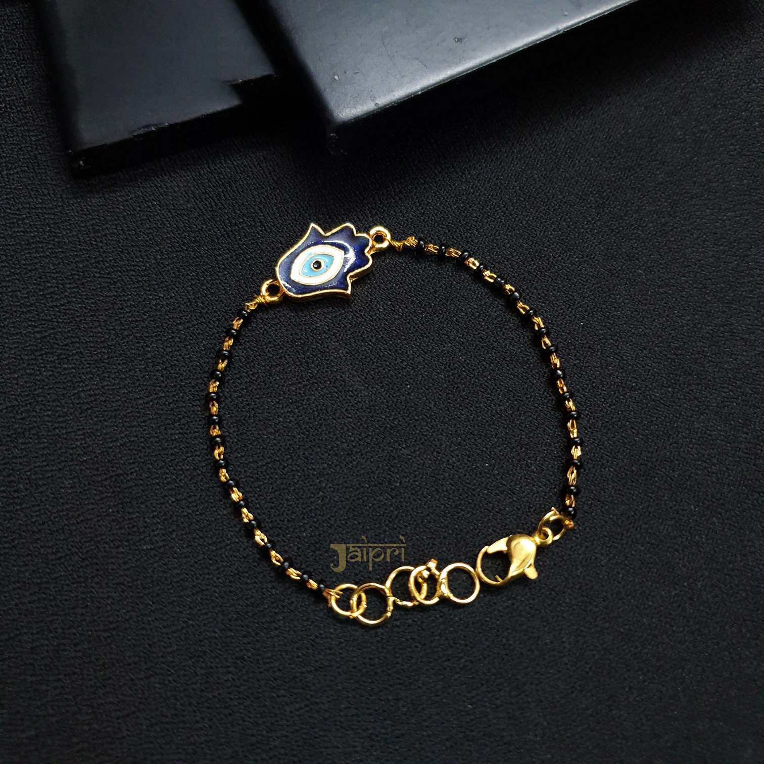 Adorable Evil Eye Blue Stone Bracelet