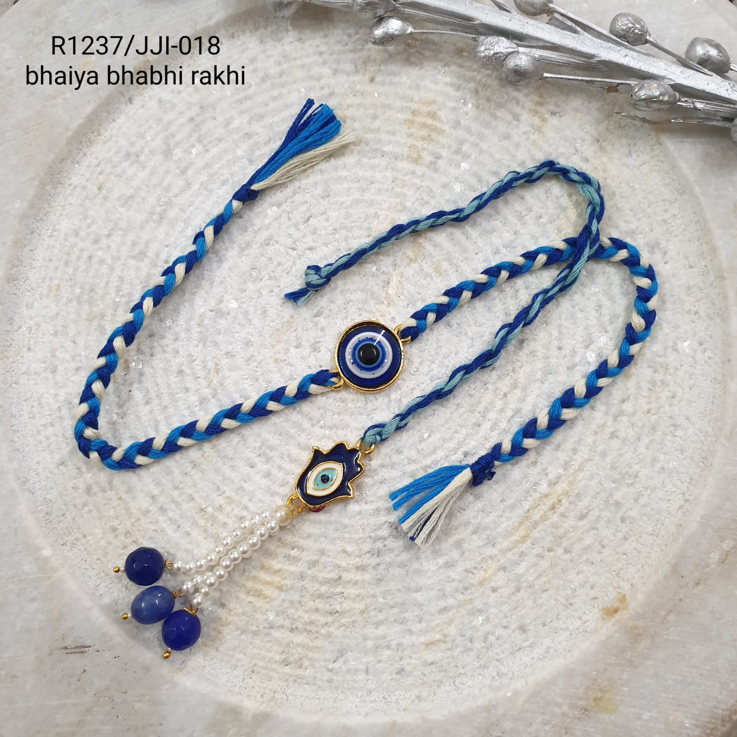Evil Eye Rakhi And Lumba Rakhi For Rakshabandhan