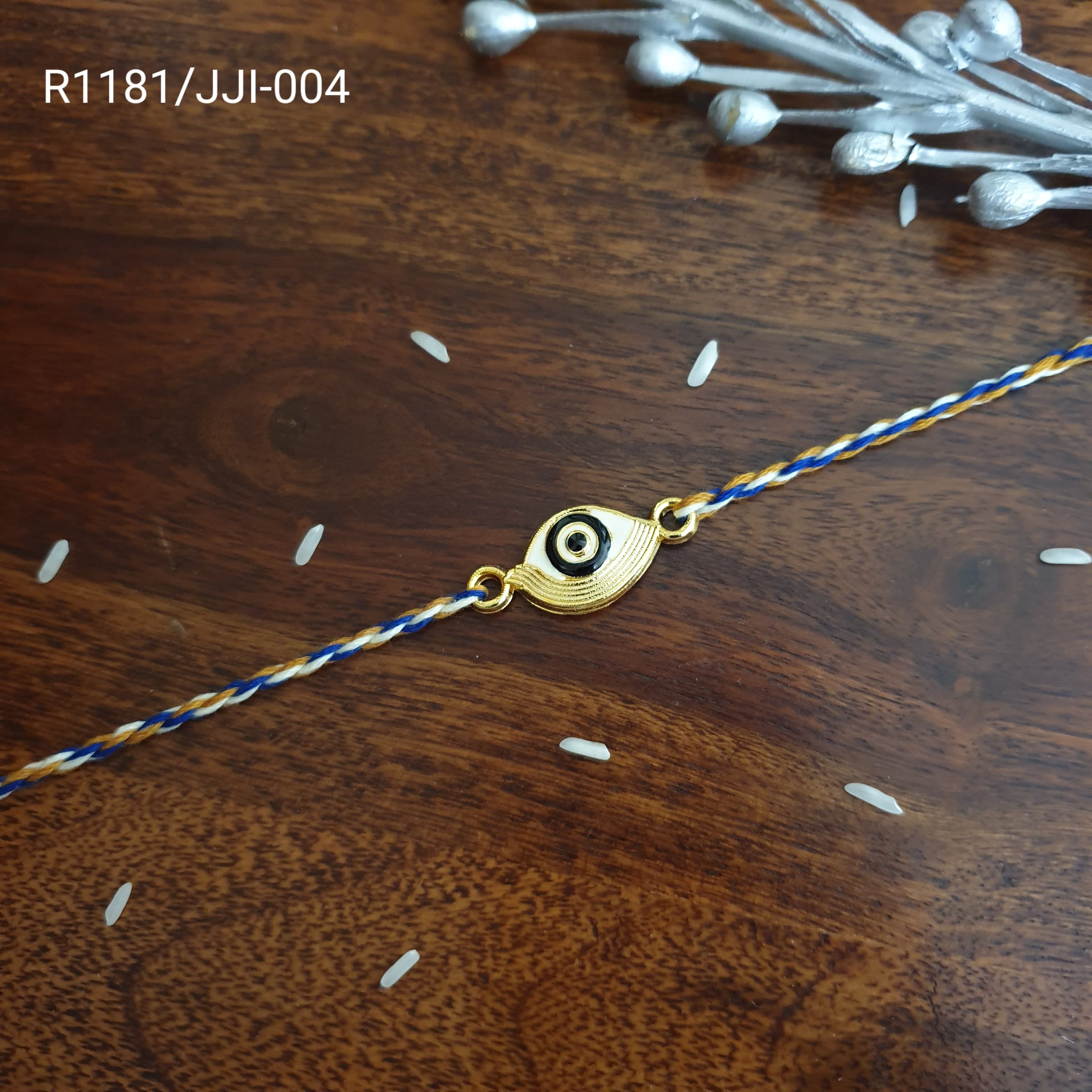Evil Eye Twisted Thread Rakhi For Rakshabandhan
