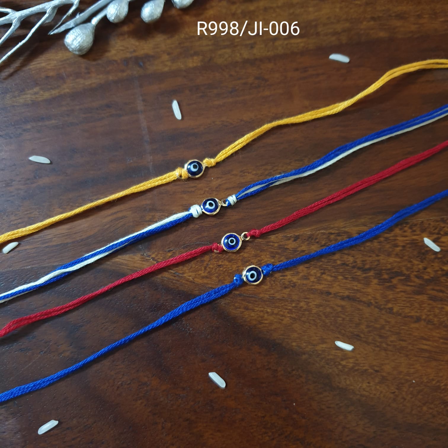 Dainty Evil Eye Rakhi (Pack of Four)