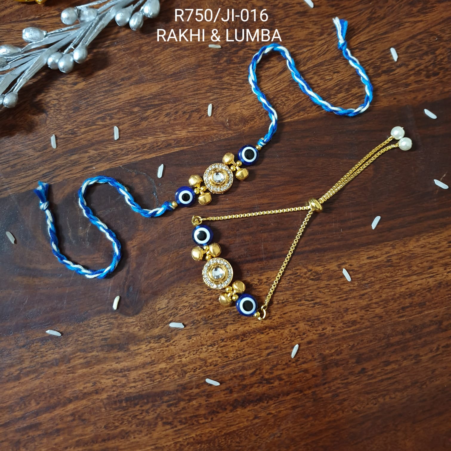 Gungroo Evil Eye Rakhi For Couples