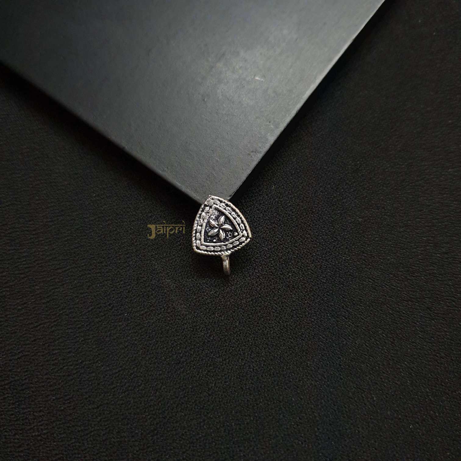 Triangle Design Clip On Nose Pin