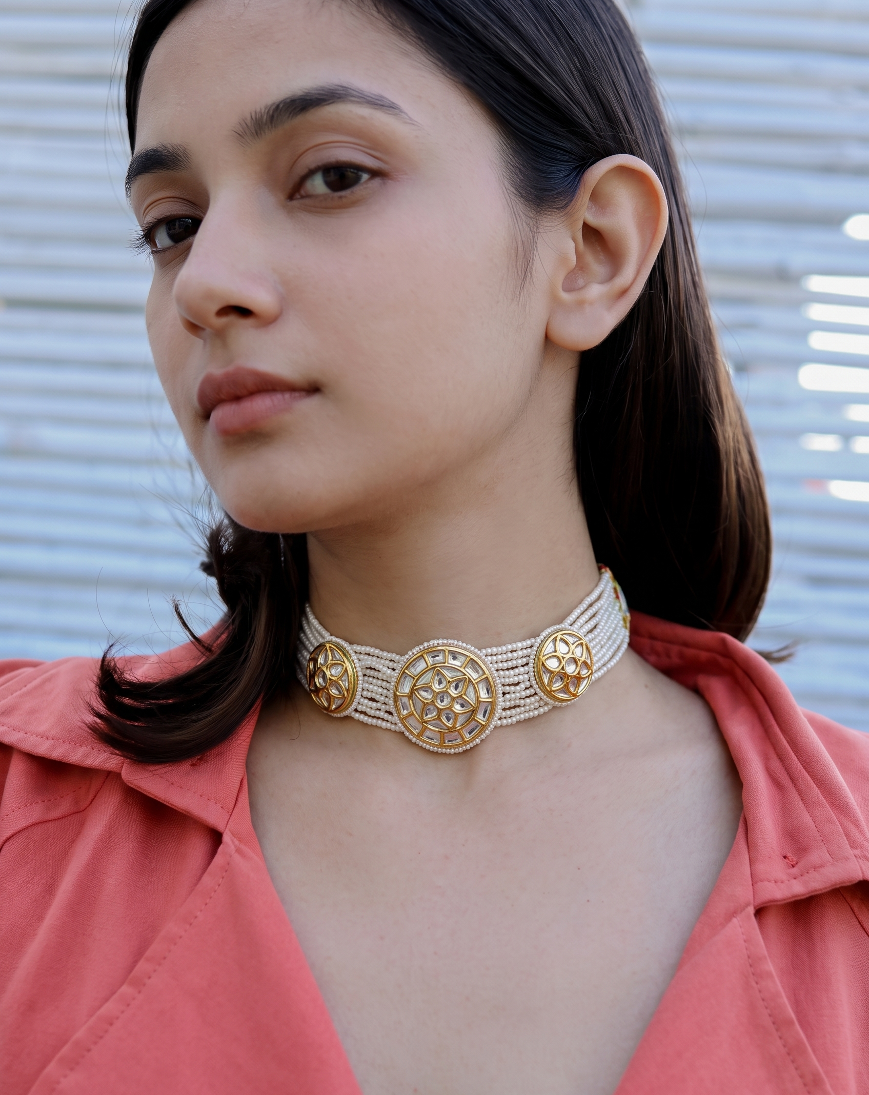 Nimisha Kundan Choker Necklace