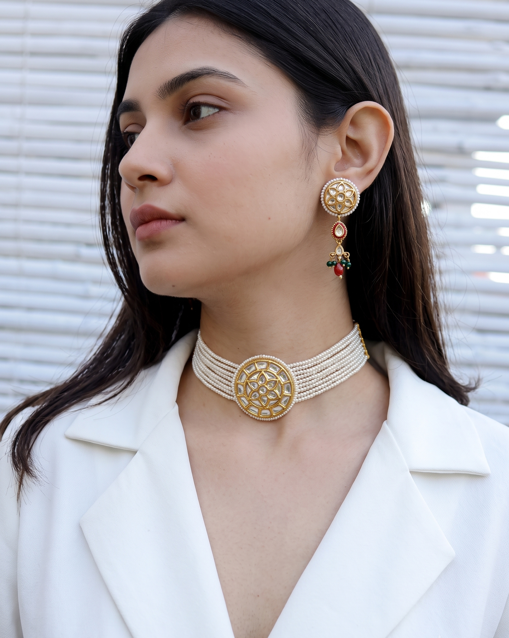 Akriti Kundan Choker Necklace