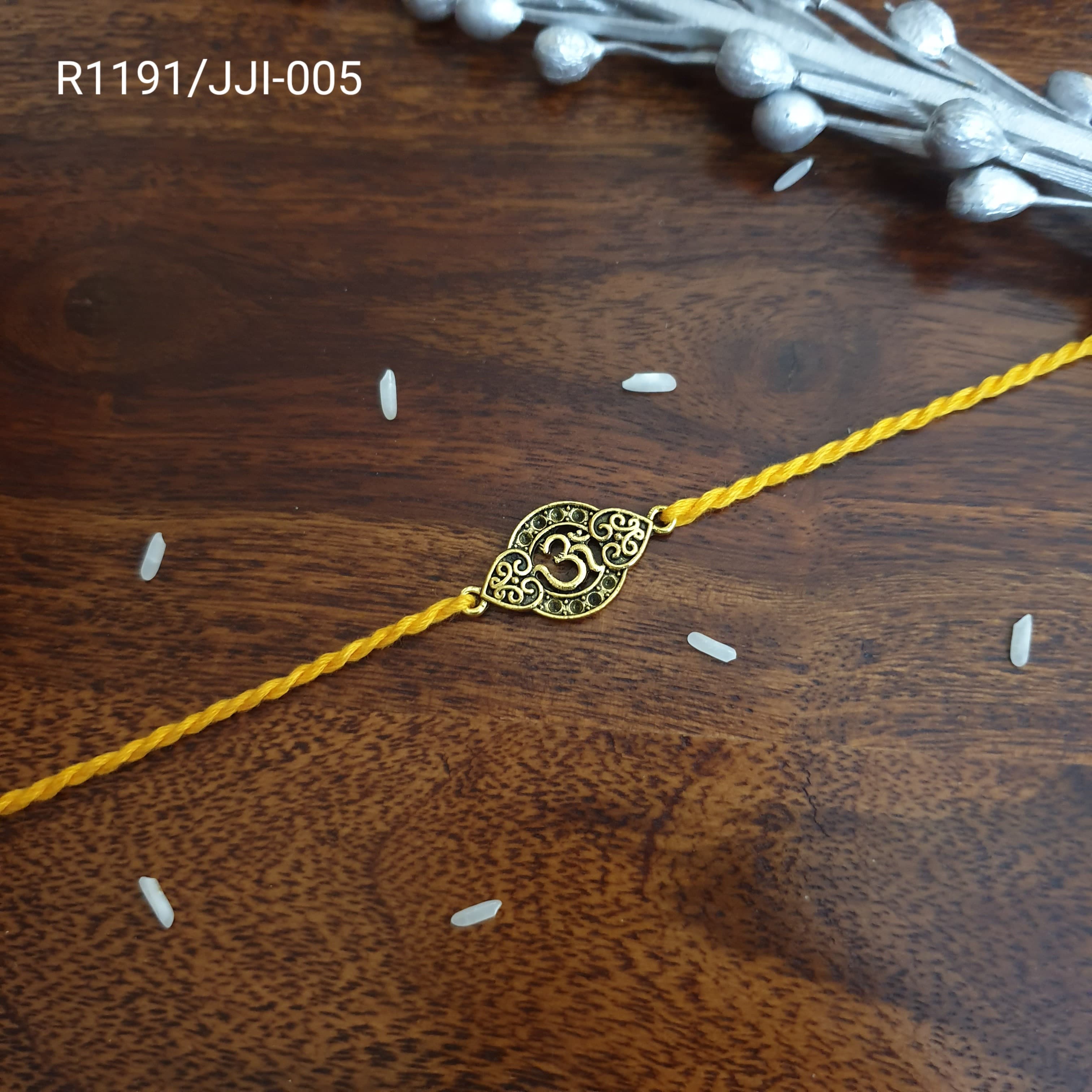 Om Metal Rakhi For Rakshabandhan