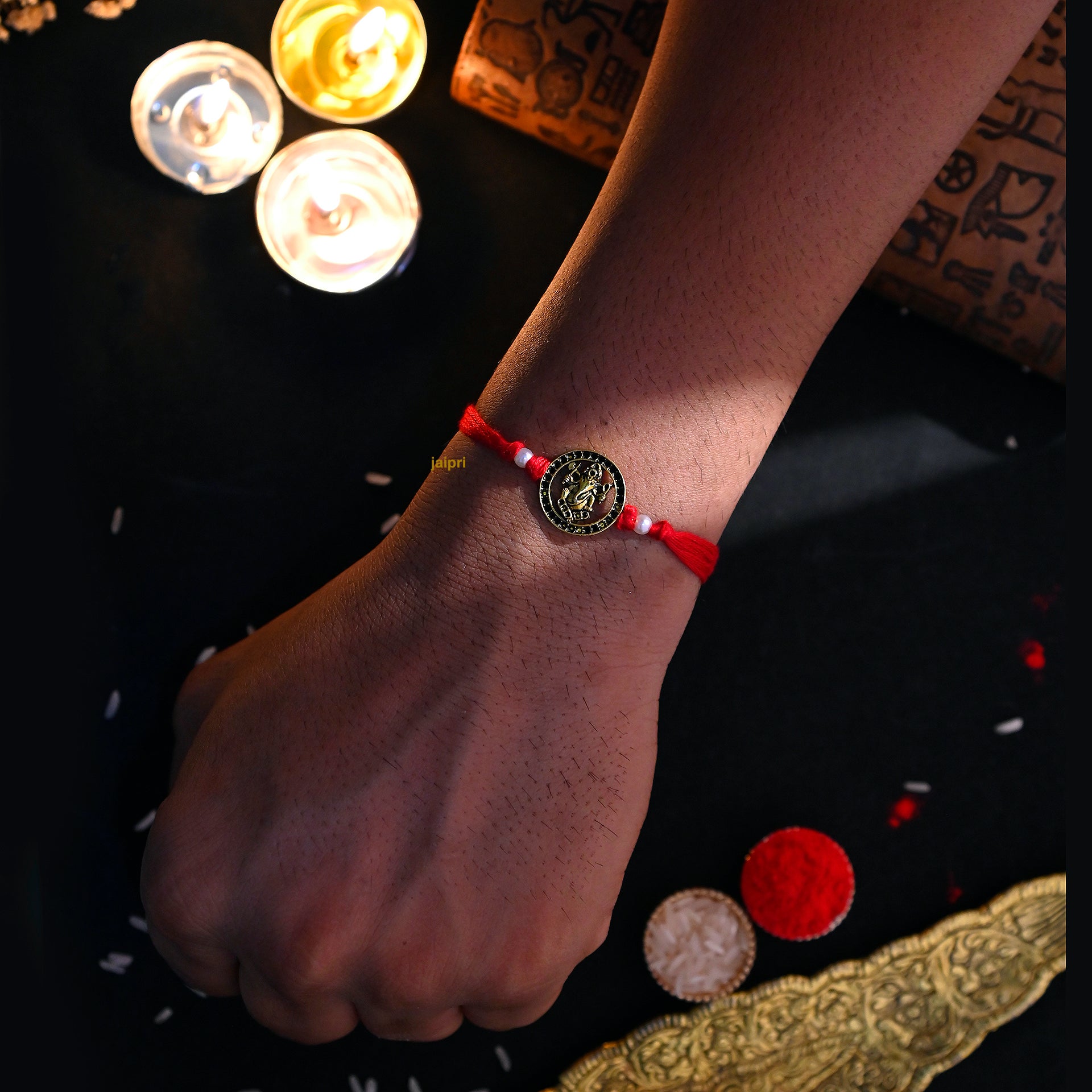 Ganesha Rakhi For Rakshabandhan (Pack of One)