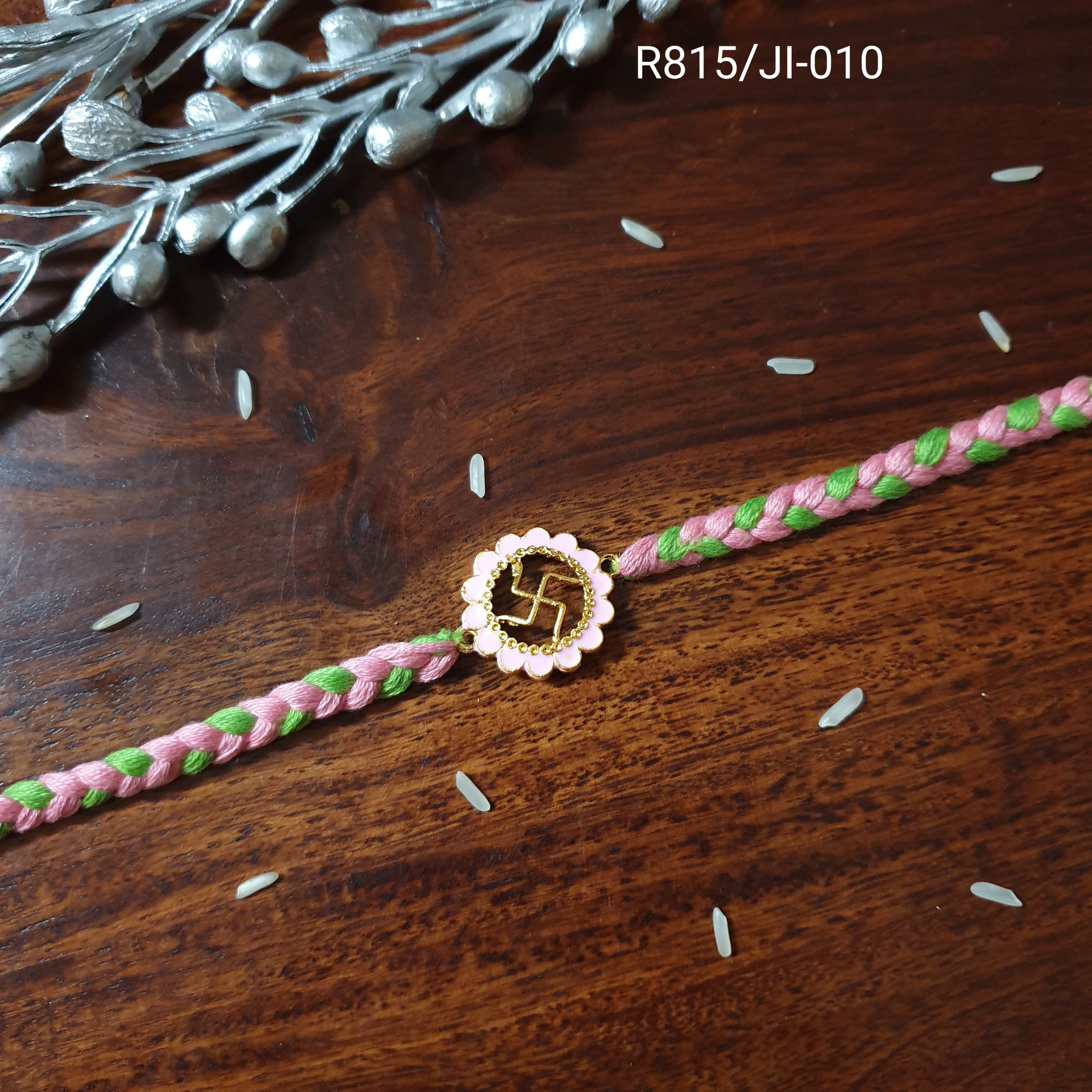 Swastik Braided Rakhi (Pack of One)
