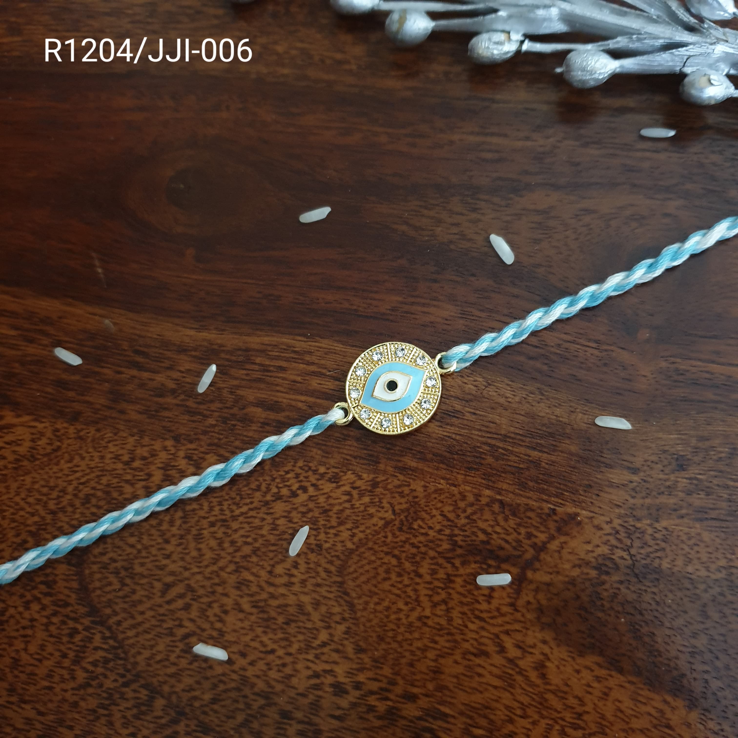 Blue Evil Eye Rakhi