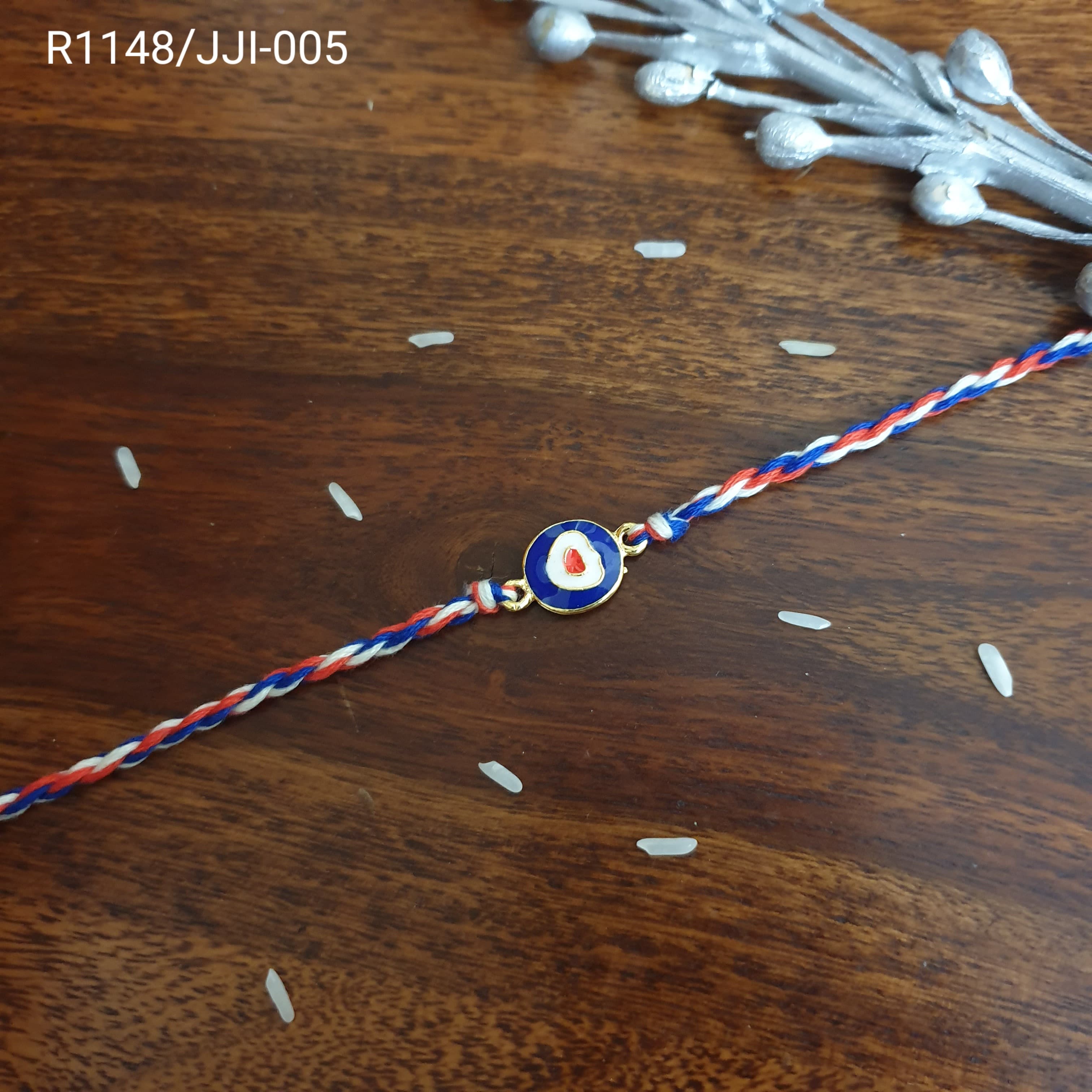 Blue Evil Eye Small Rakhi