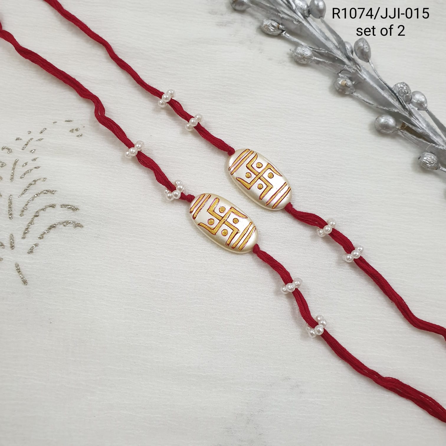 Swastik Rakhi For Rakshabandhan (Pack Of Two)