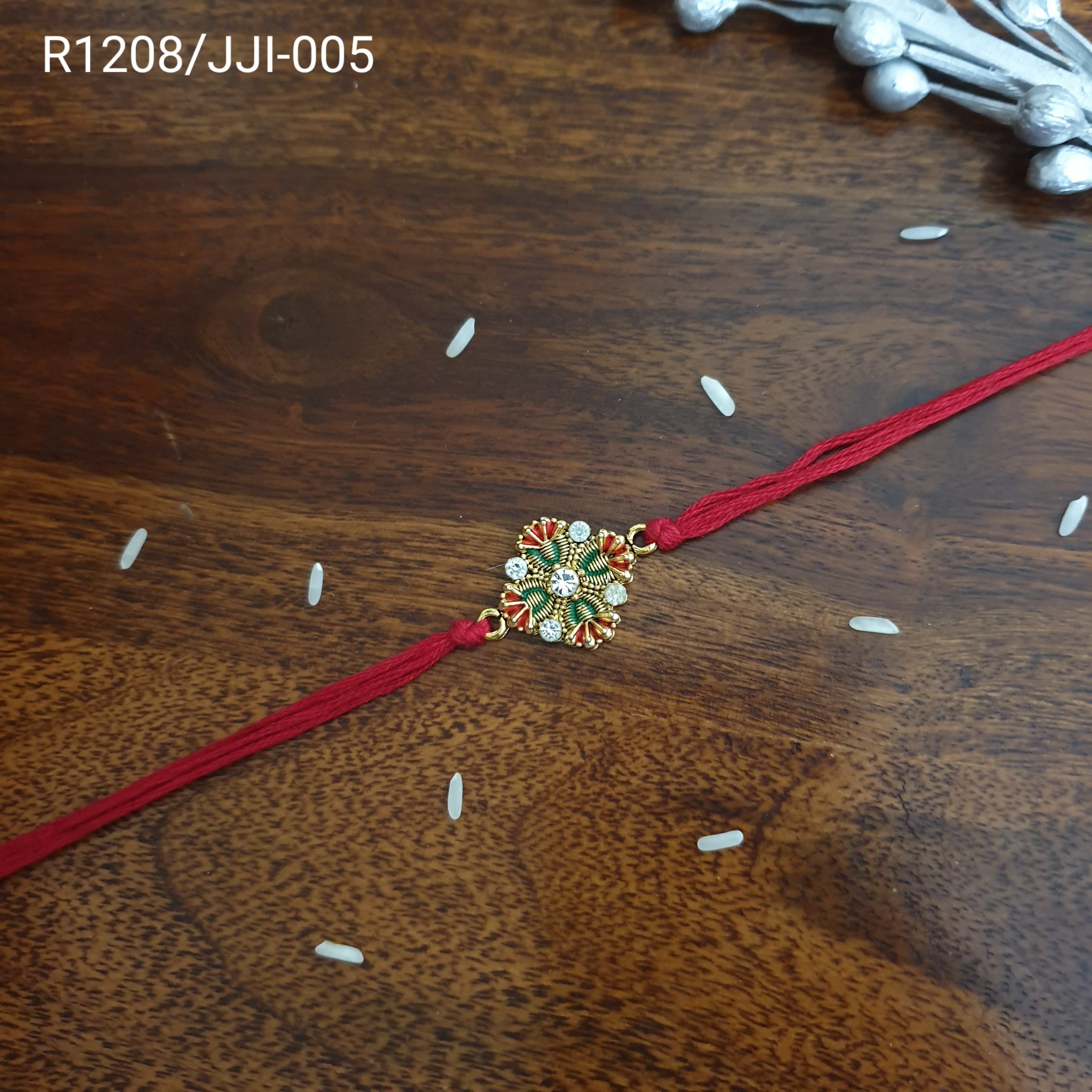Traditional Meenakari Rakhi