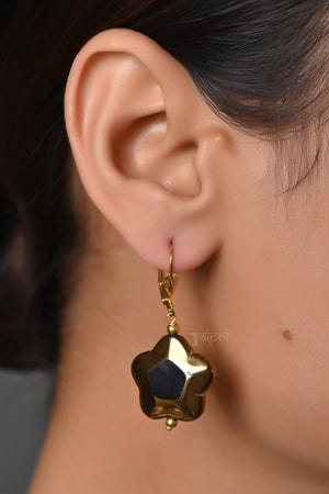 Floral Designer Necklace With Earrings