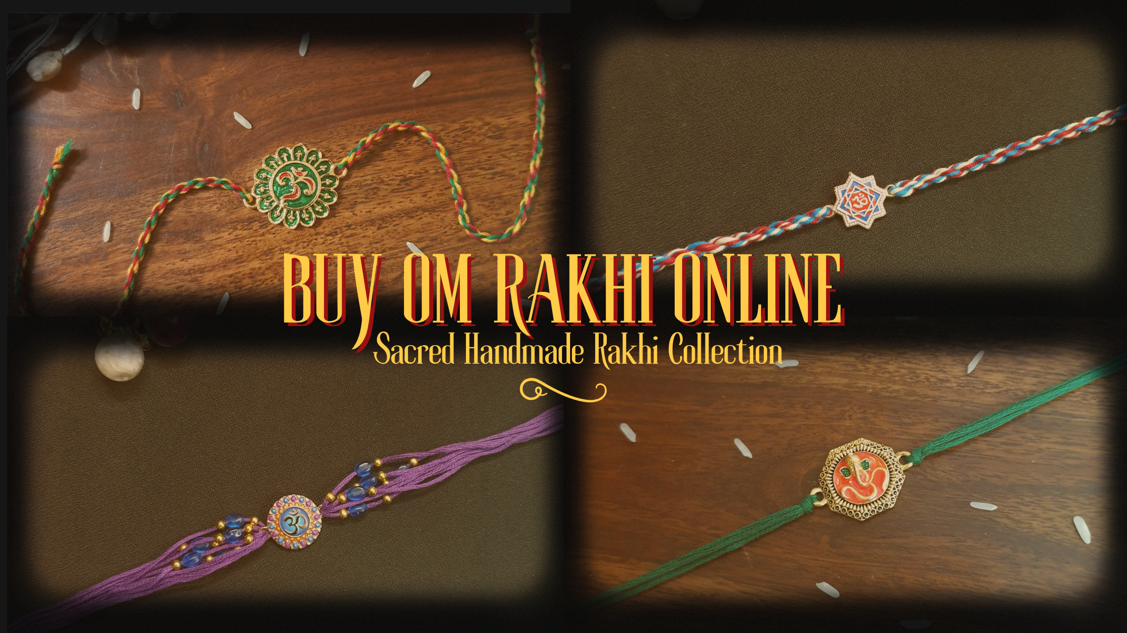 Buy Om Rakhi Online | Sacred Handmade Rakhi Collection | Jaipri