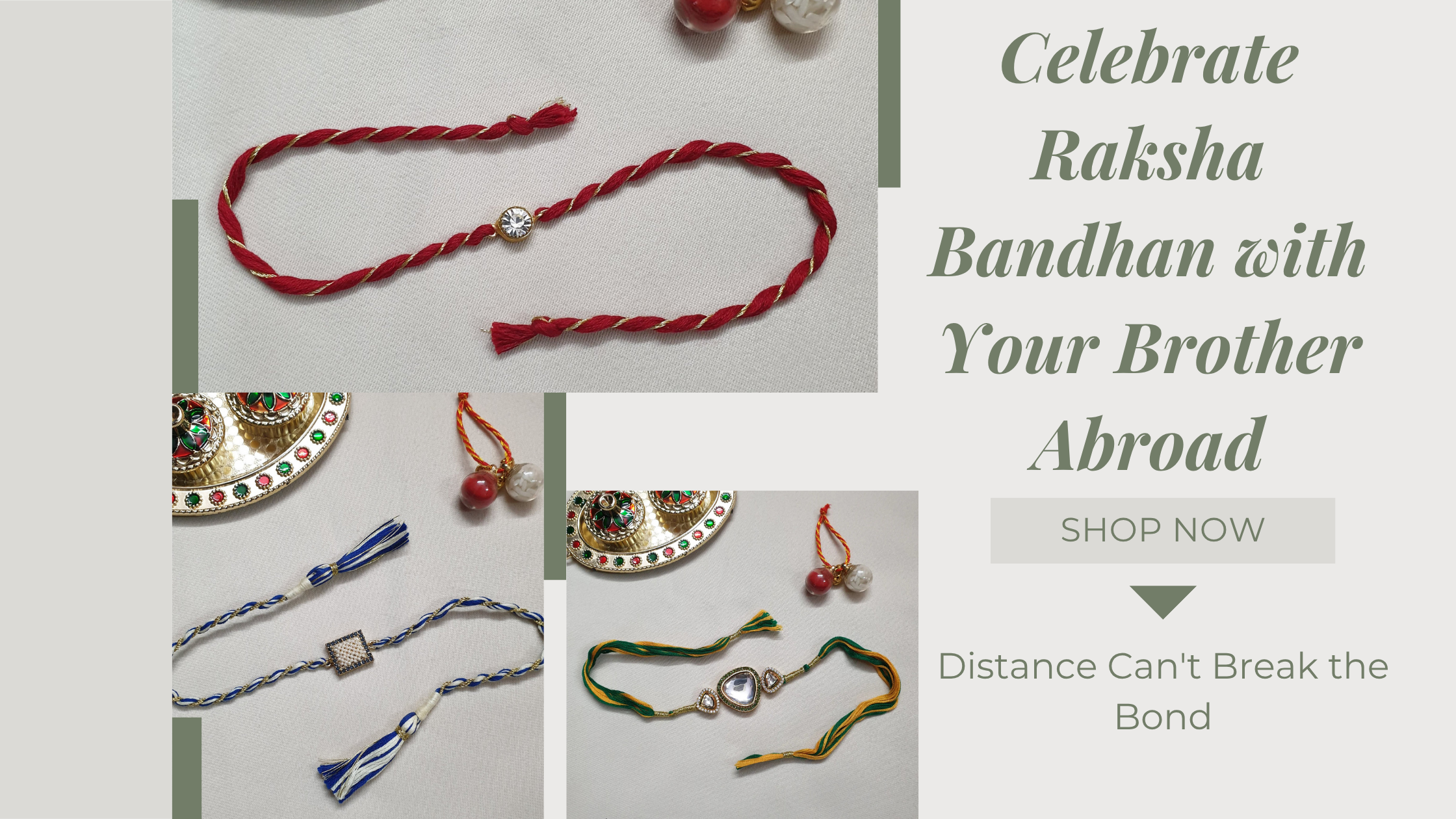 Celebrate Raksha Bandhan with Your Brother Abroad | Send Rakhi Online Worldwide