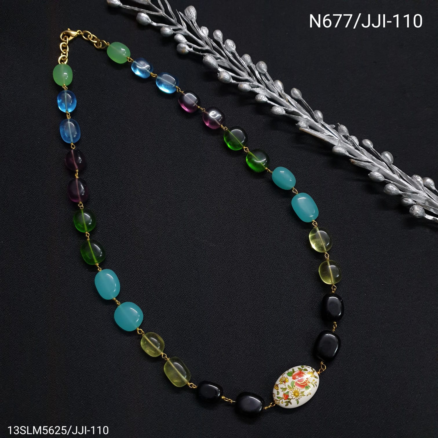 Stone Bead Necklace