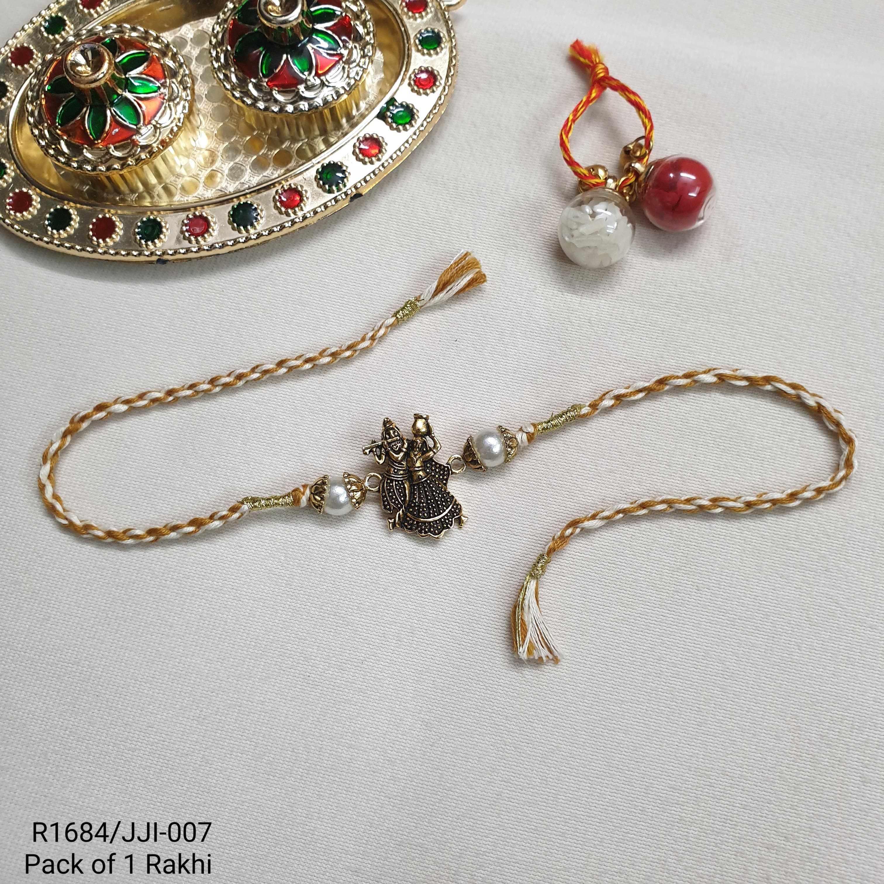 Radha Krishna Rakhi For Brother (Pack Of One)