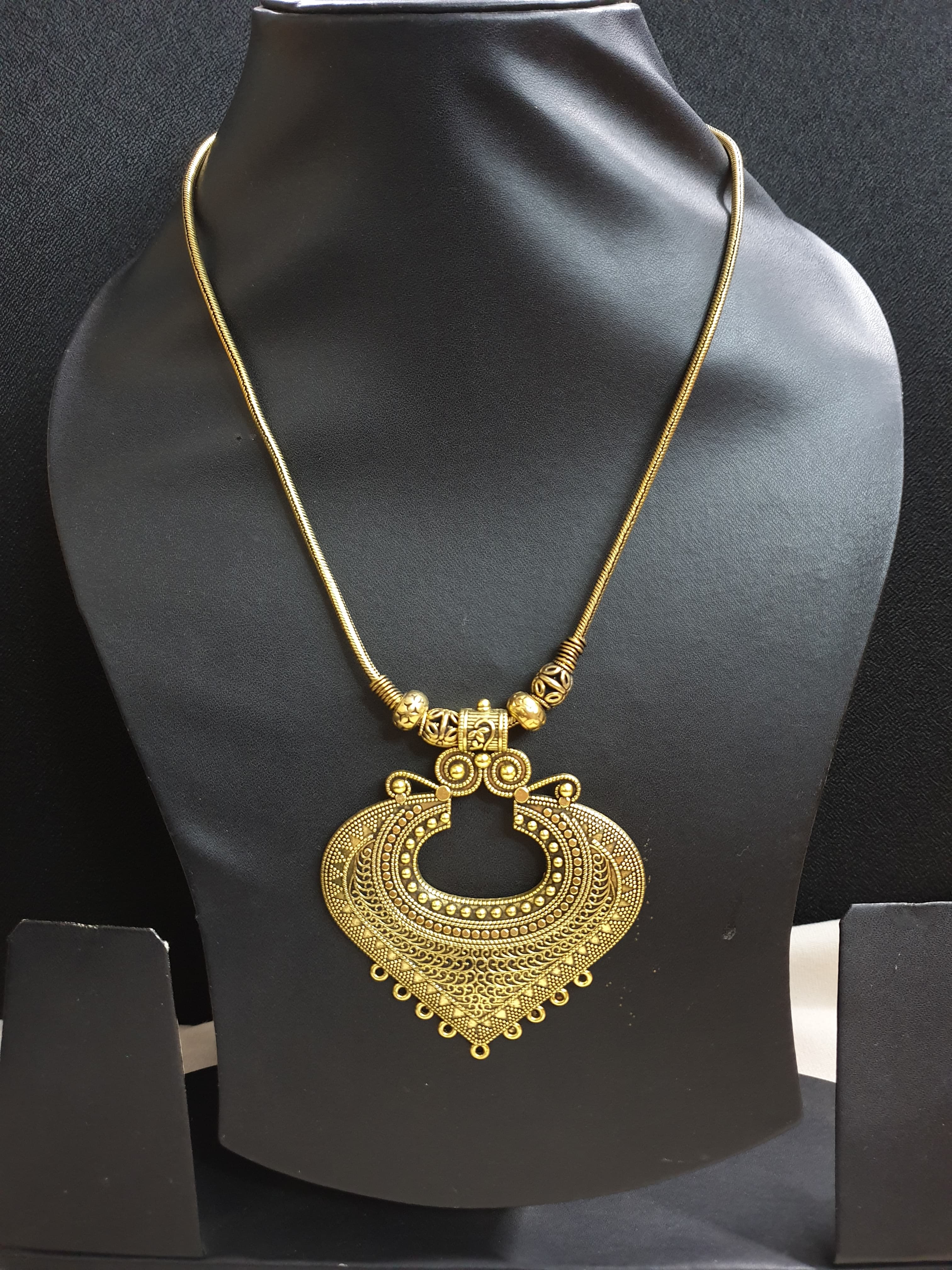 Gold Tone Chain Necklace