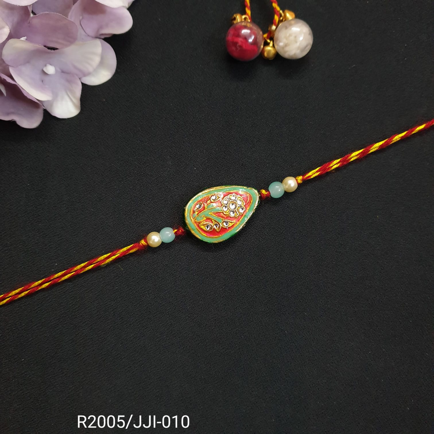 Multi Meenakari Rakhi (Pack of One)