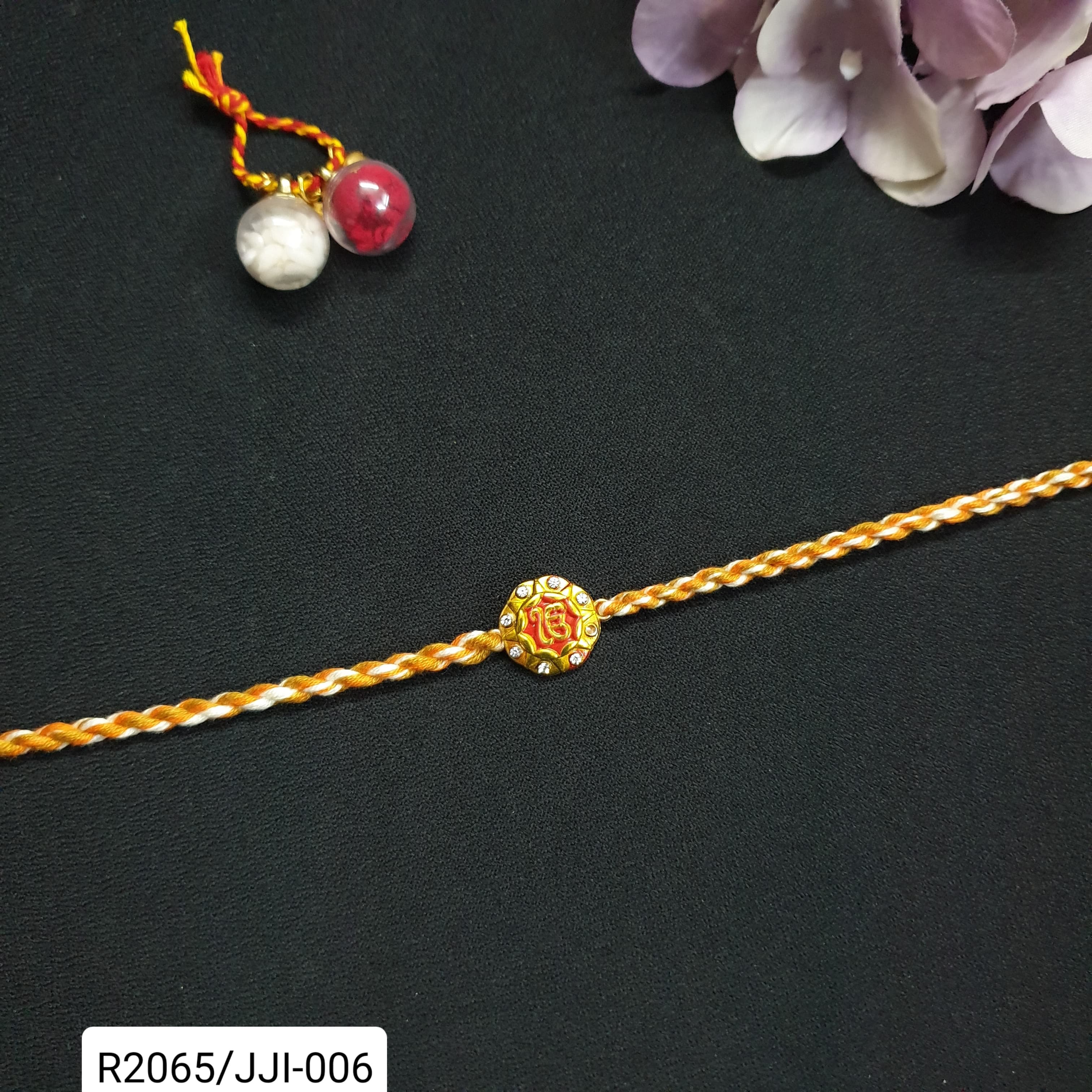 Ek Onkar Enamel Rakhi (Pack of One)