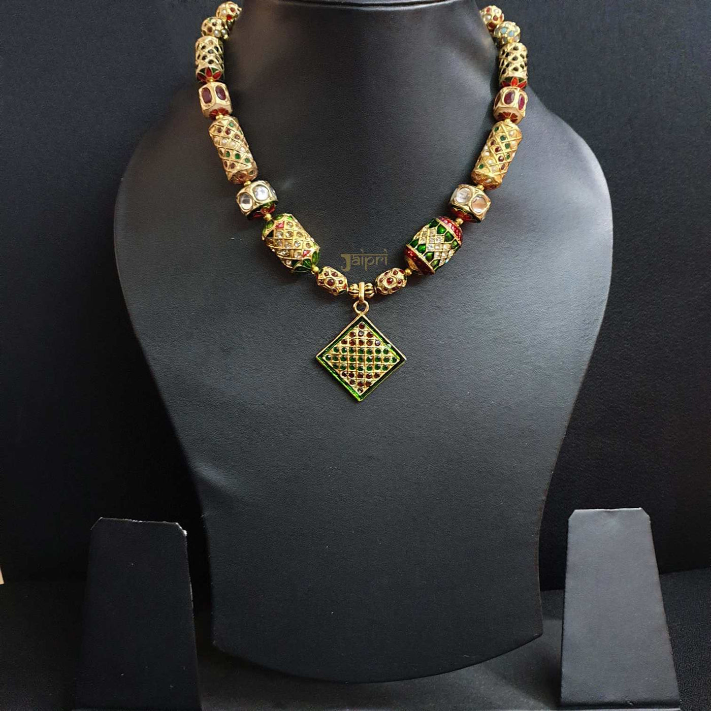Designer Meenakari Gold Necklace