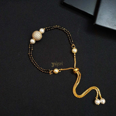 Adorable Pearl With AD Stone Bracelet