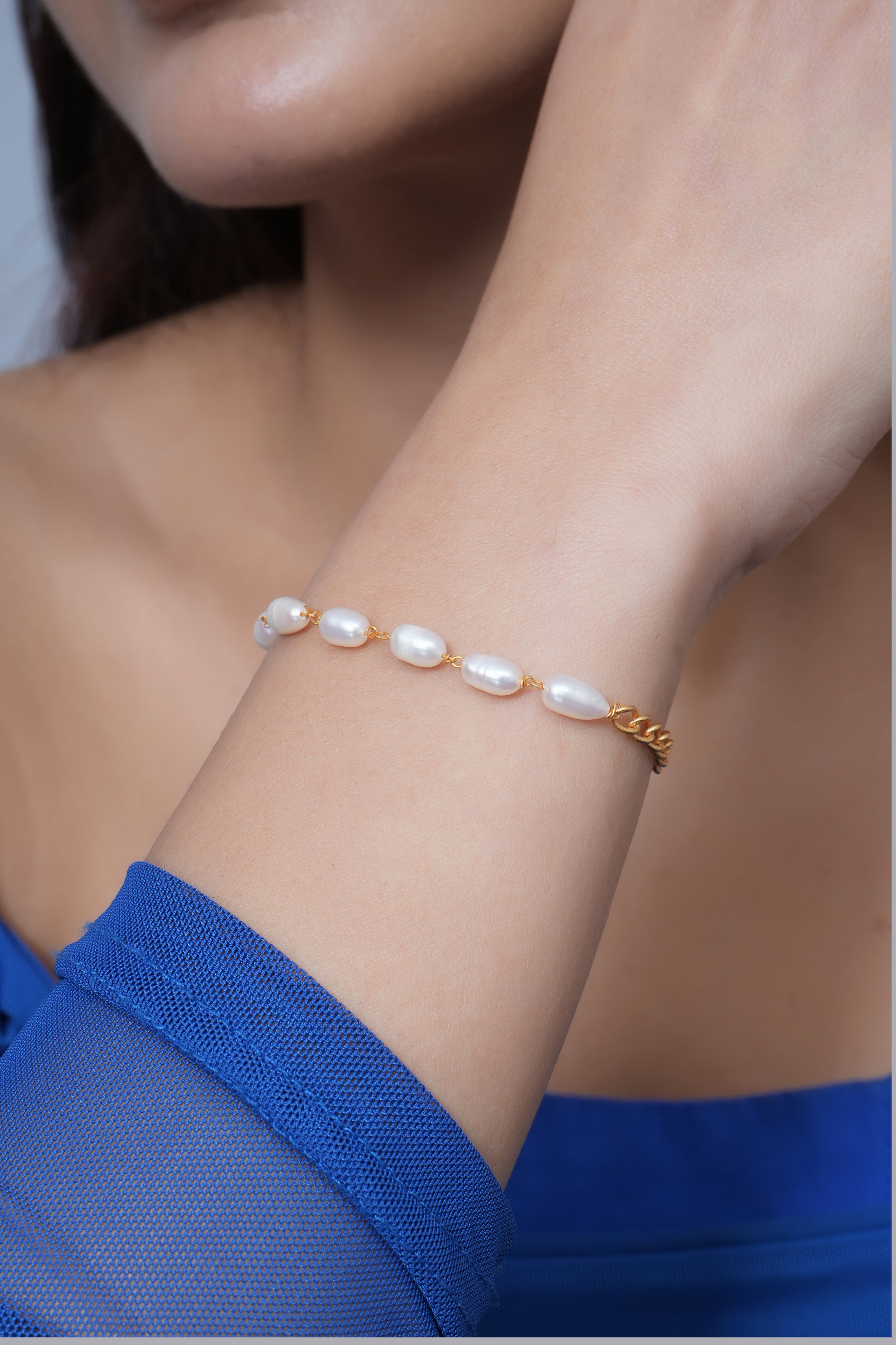 Baroque Pearl Adjustable Bracelet