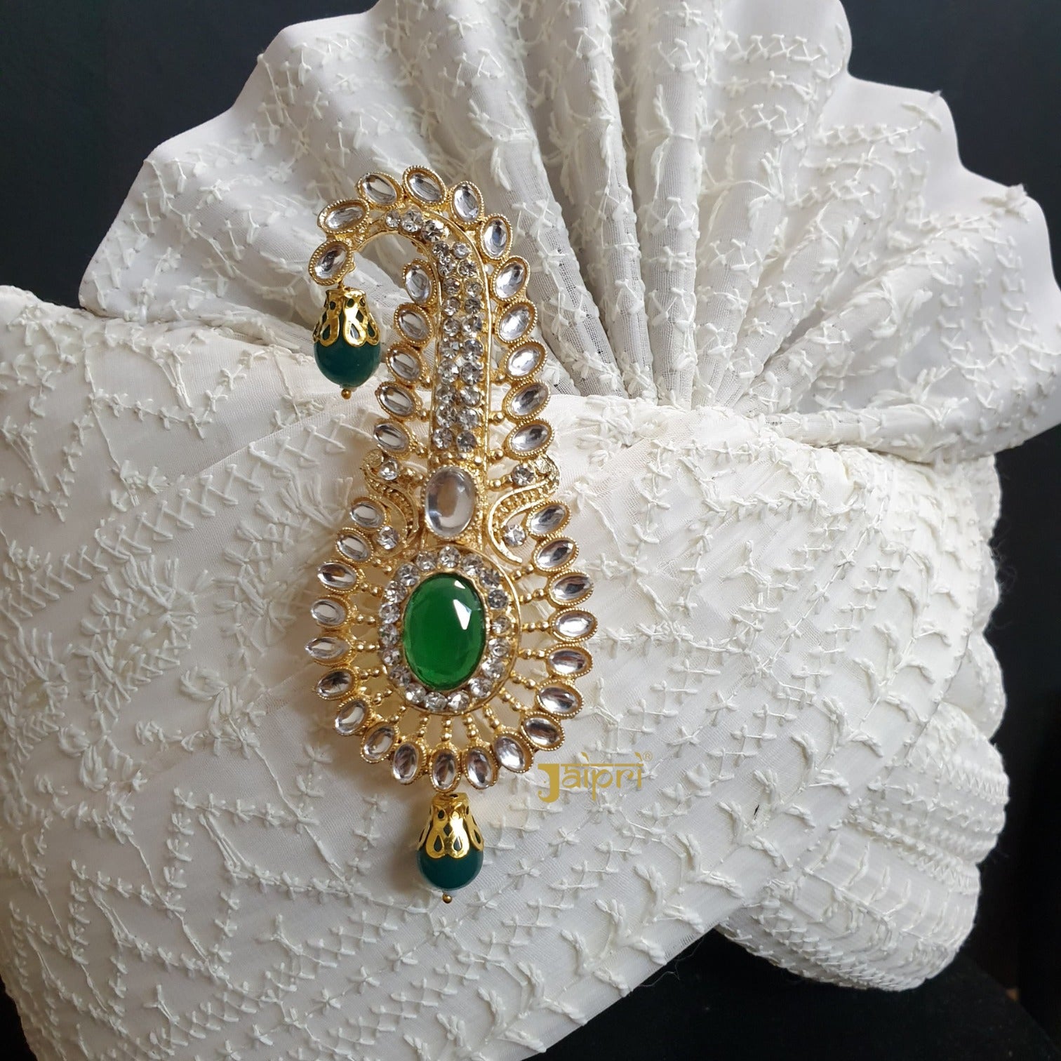 Handcrafted Kundan Studded Groom Kalangi