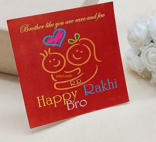 22k Gold Plated Peacock Rakhi (Pack of One)