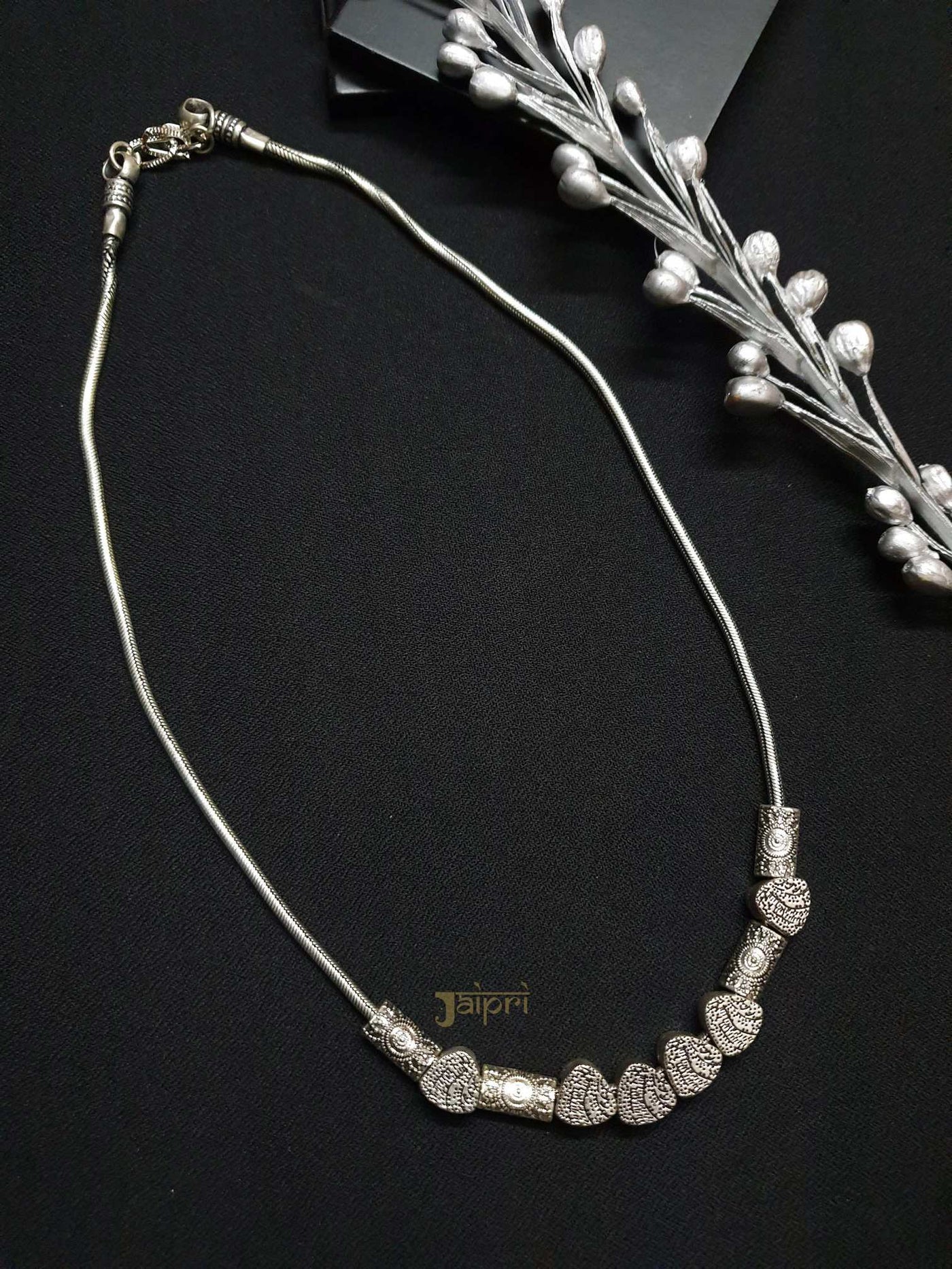 Beautiful Oxidized Chain Necklace