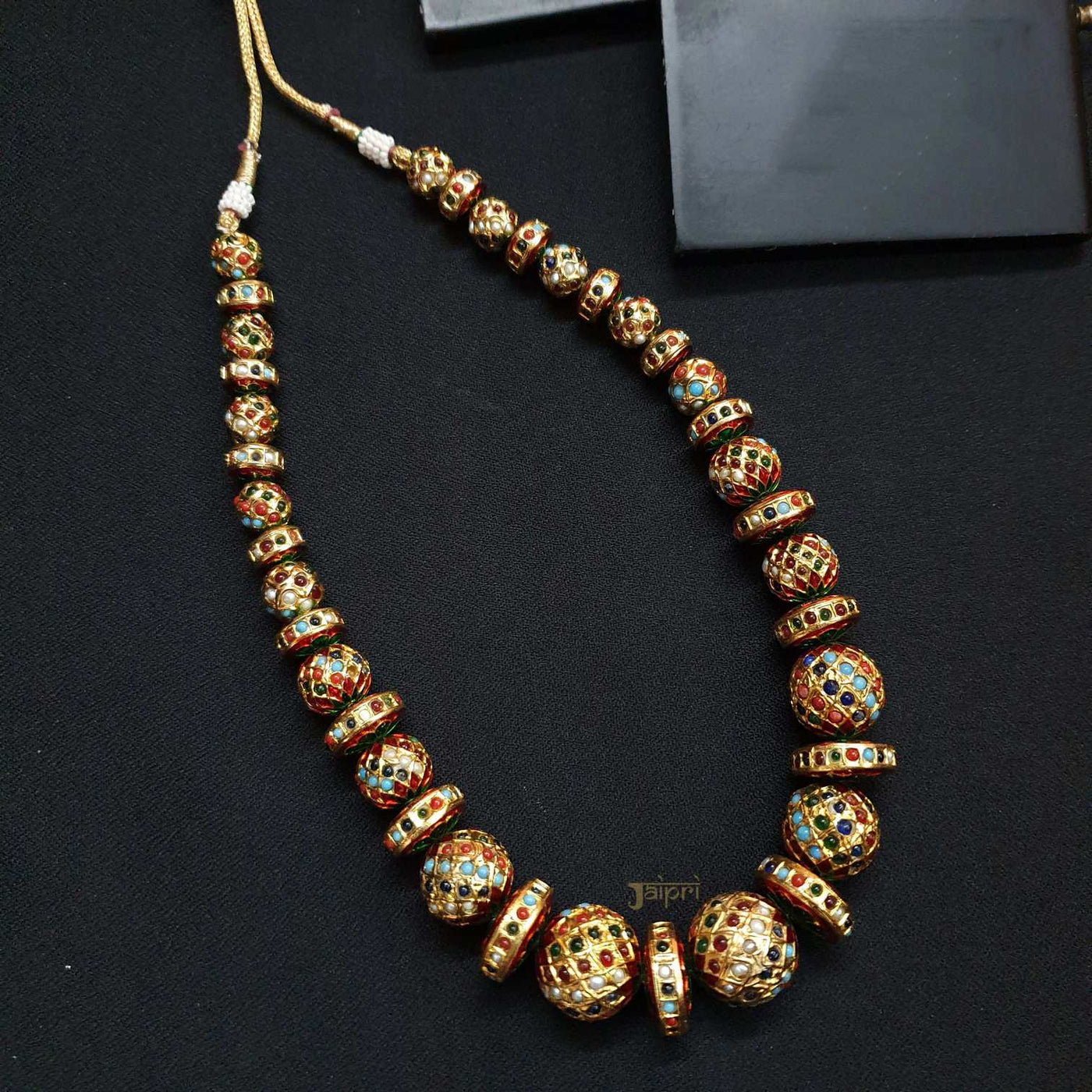 Meenakari Traditional Gold Long Necklace
