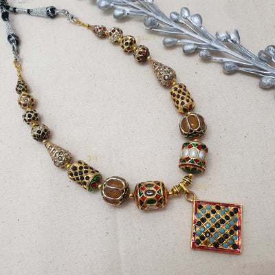 Designer Meenakari Beautiful Necklace